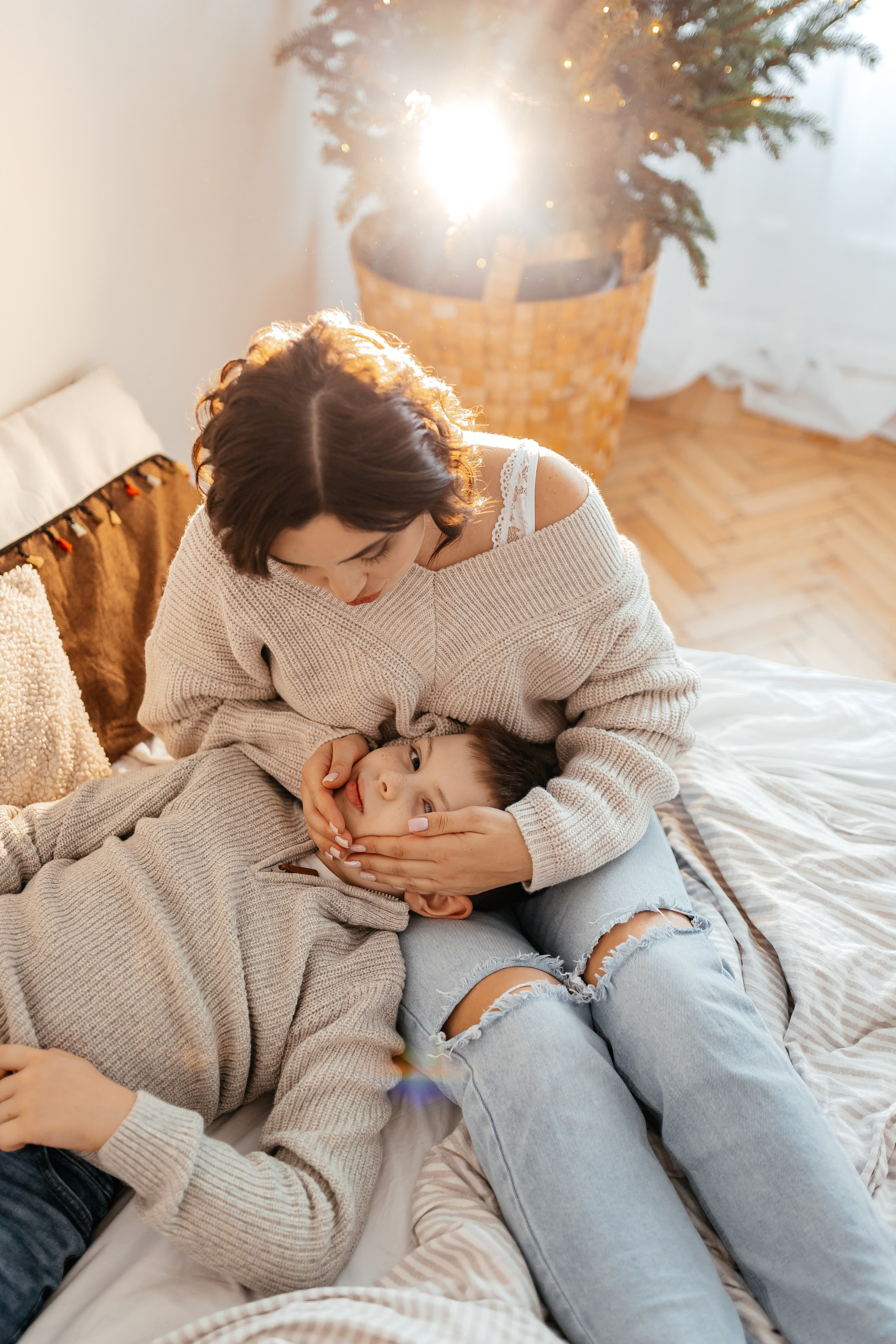 Таня, Захар, Миша