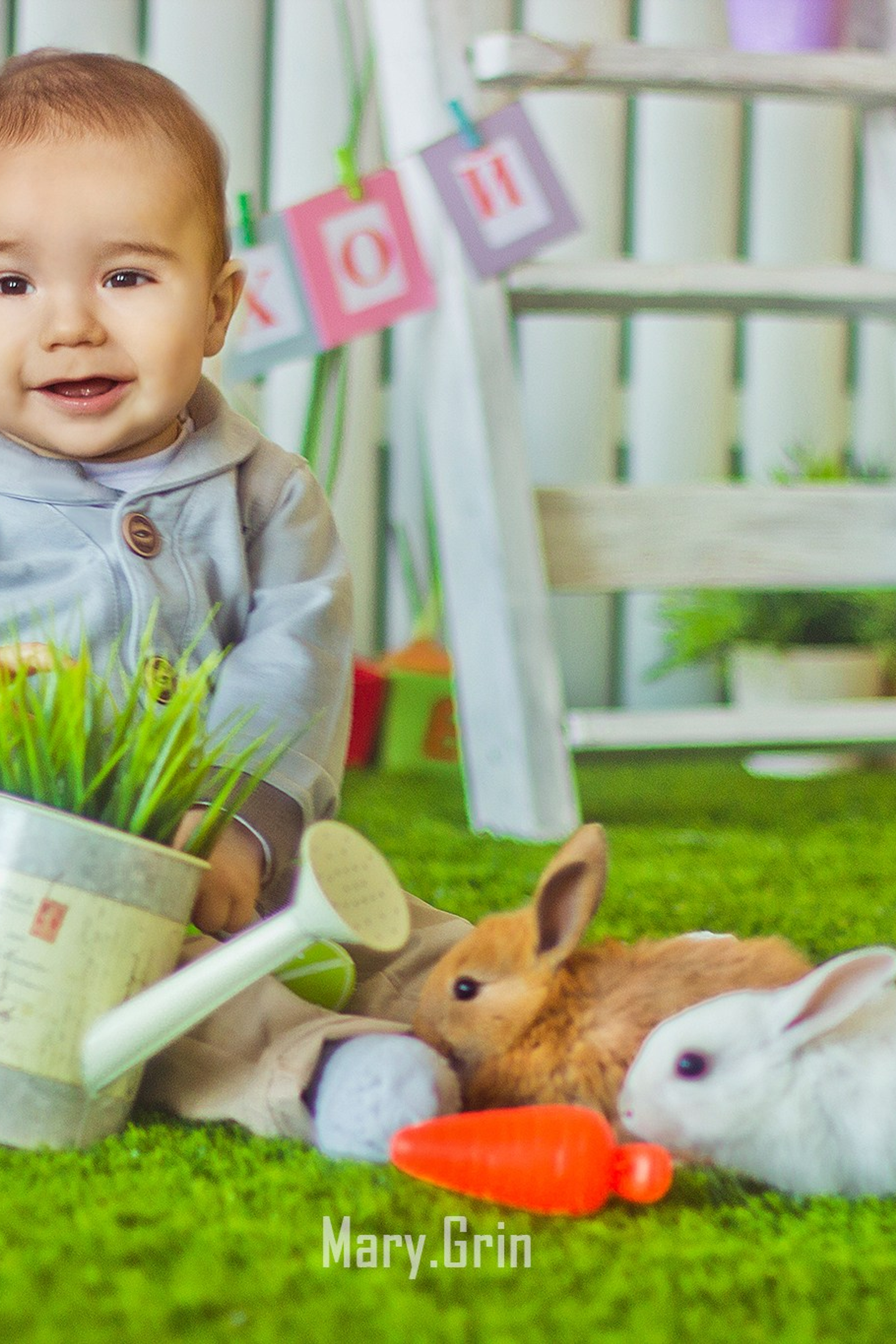 Студийные фотосессии с кроликами