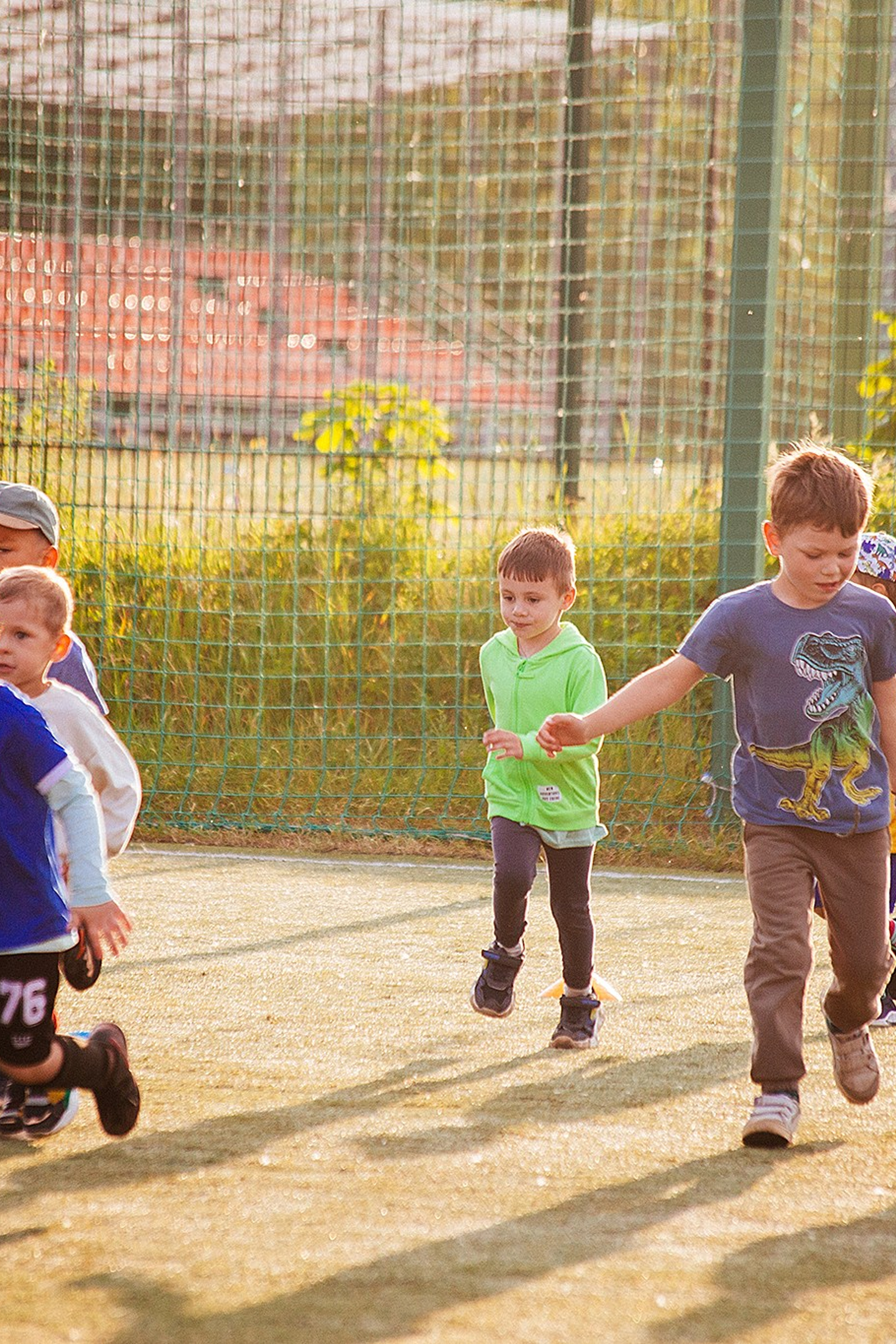 Детский футбол. Тренировка