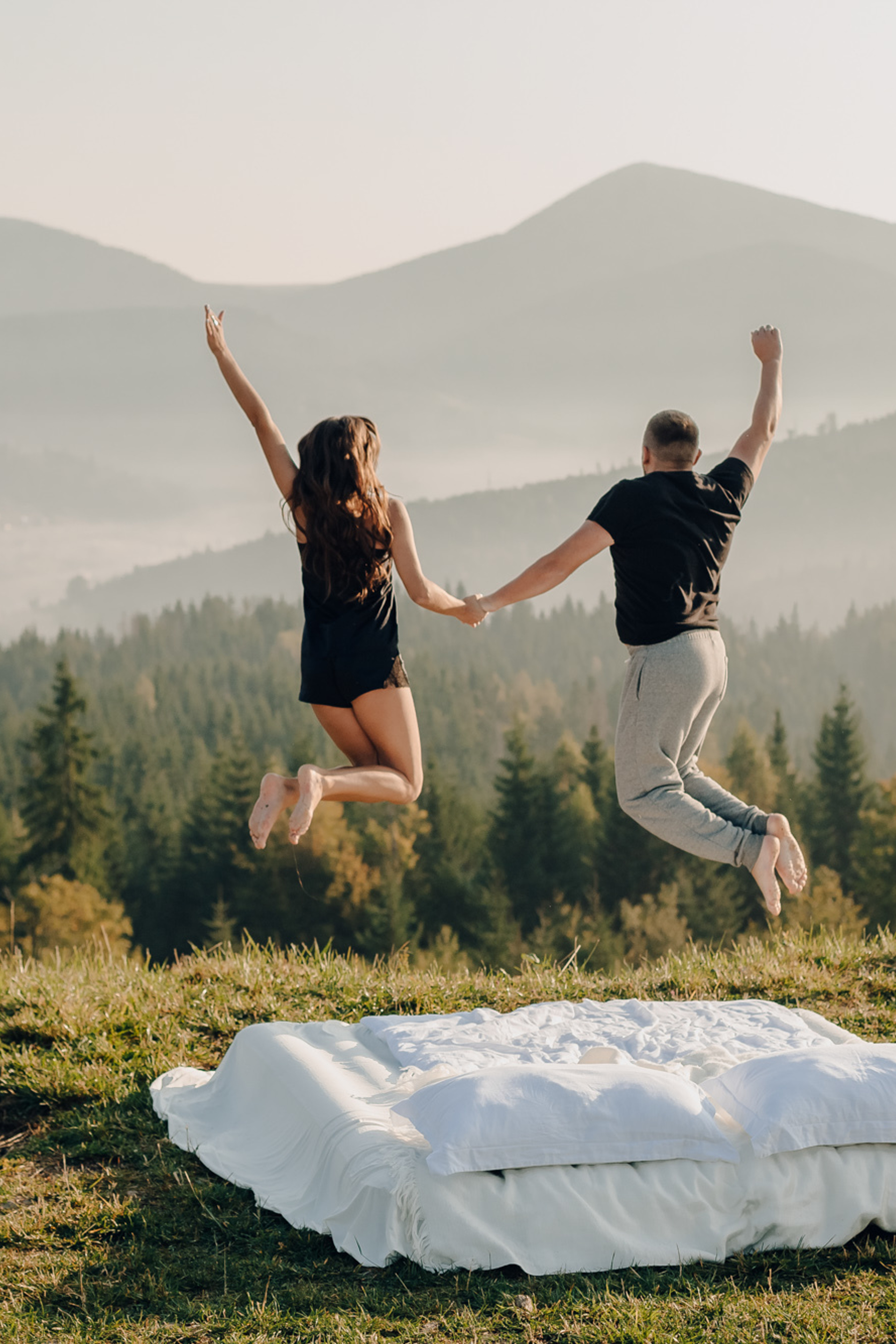 Рассвет в горах