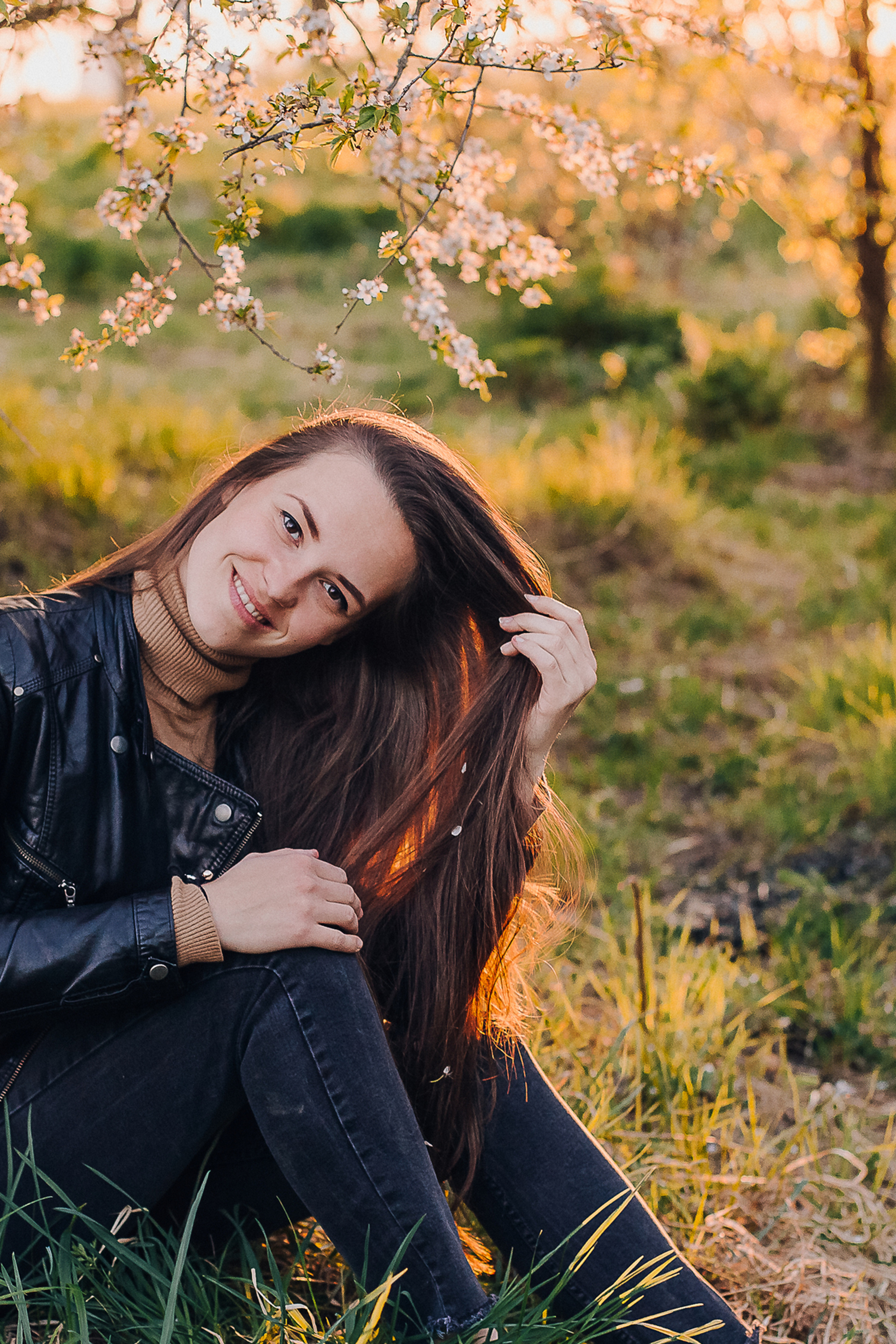 Люба и Марк (цветение садов)