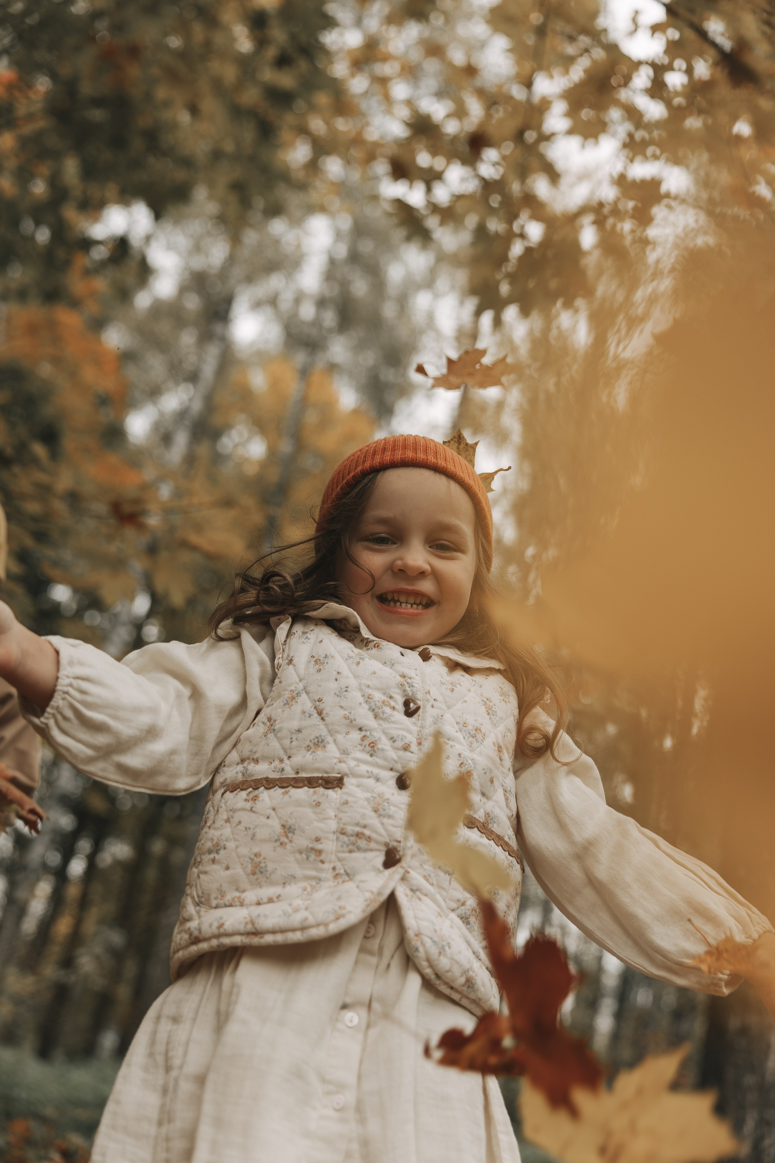 Листопад и дети