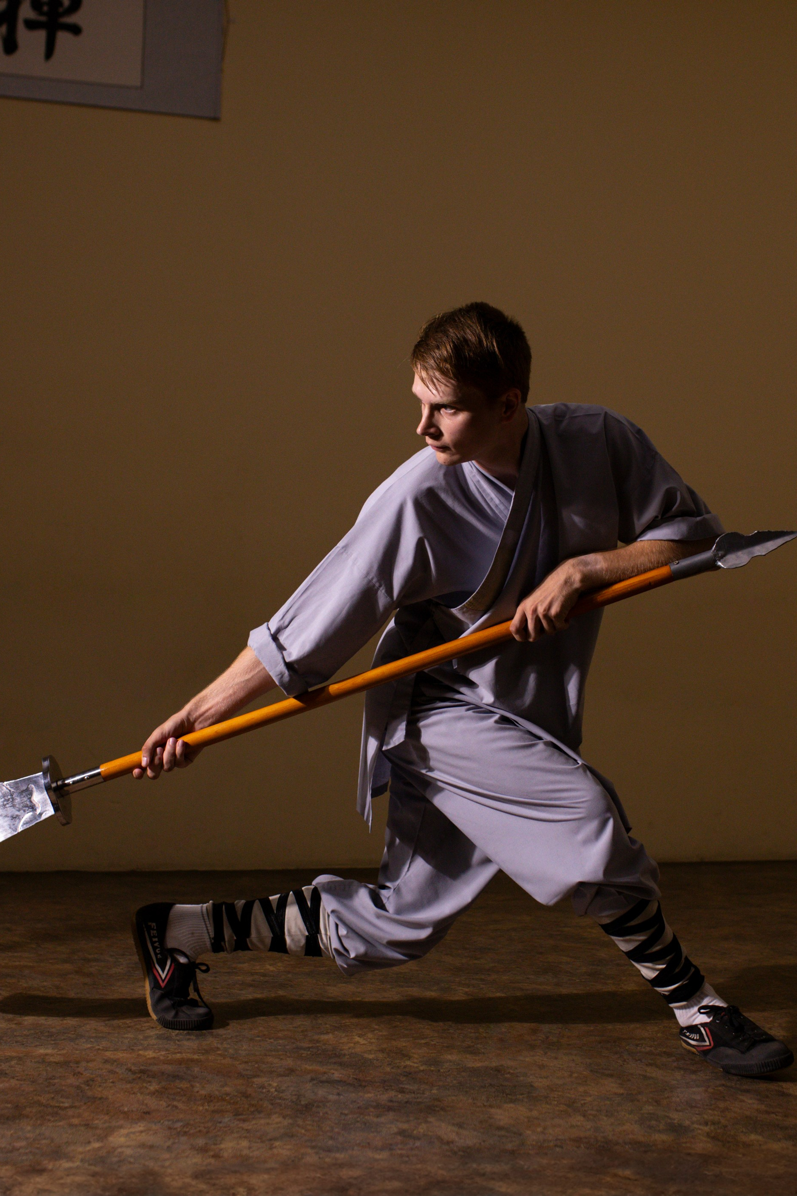 Съемка для школы кунг-фу