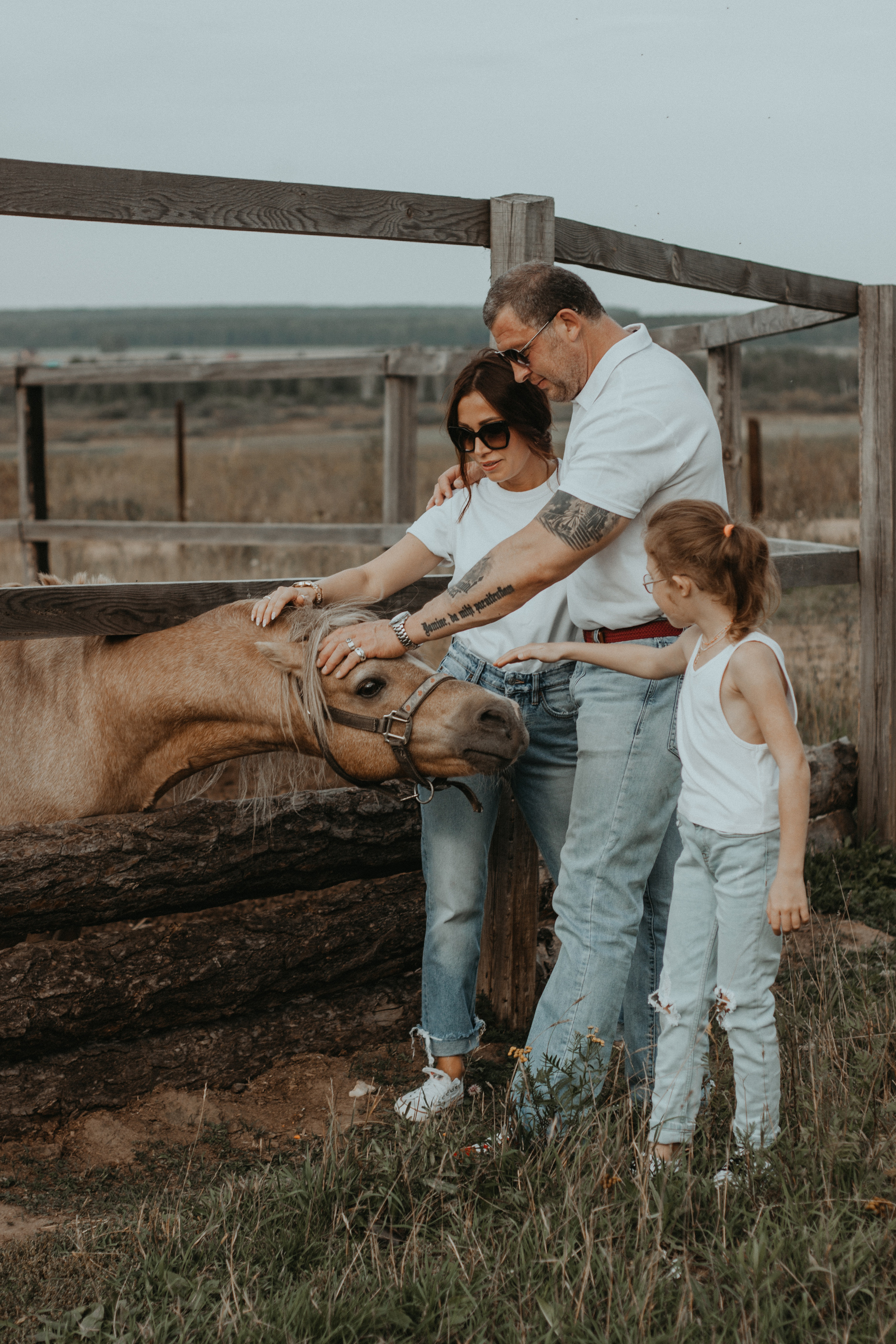 Семейная на конюшне