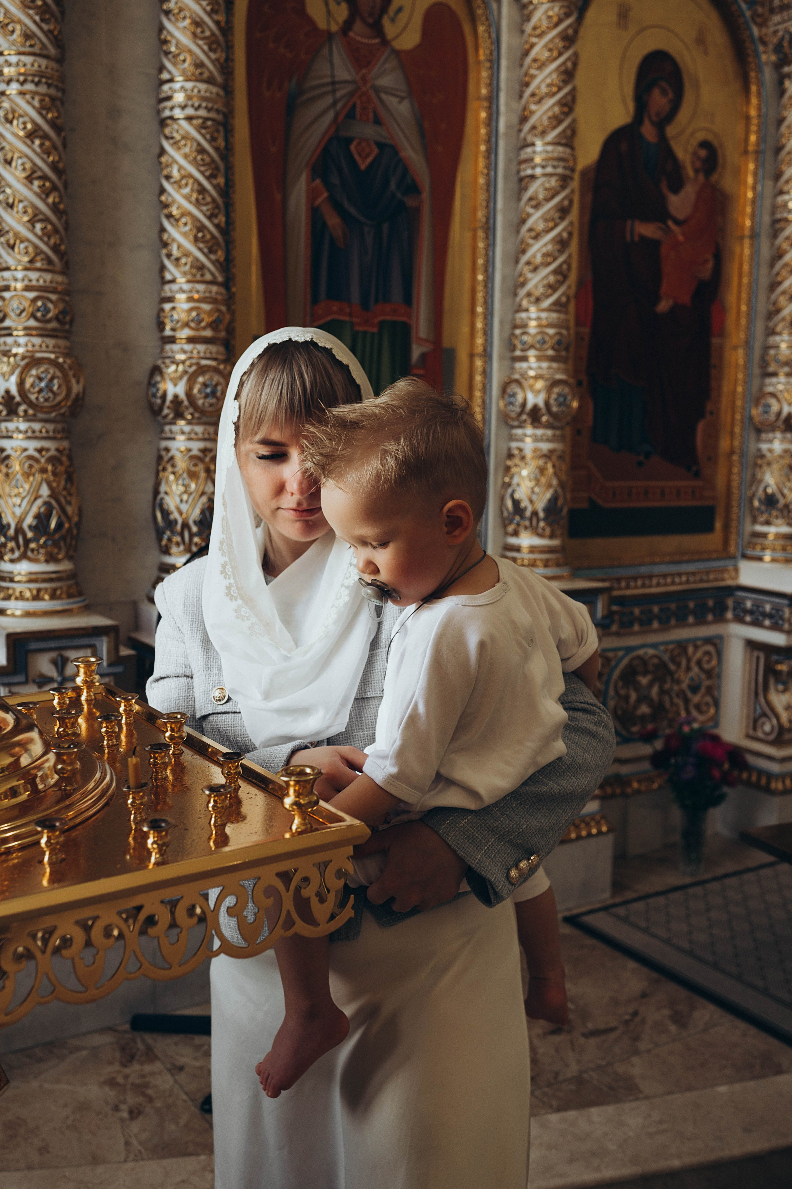 Таинство крещения Матвея