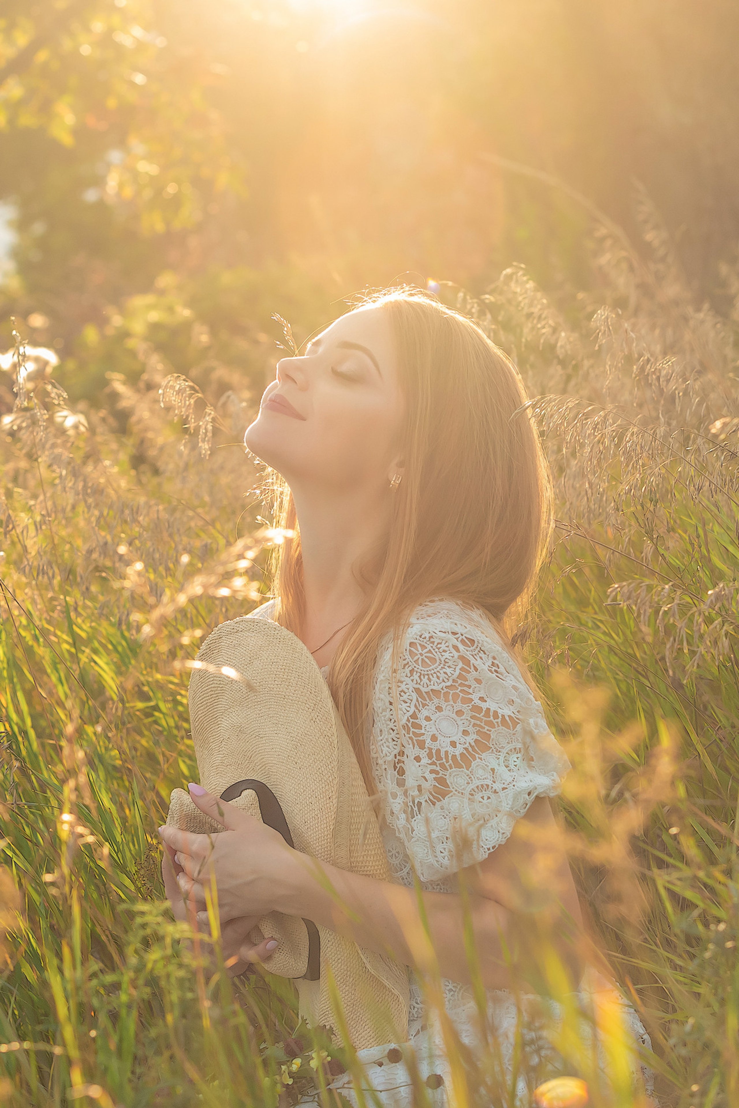 Теплые лучи солнца