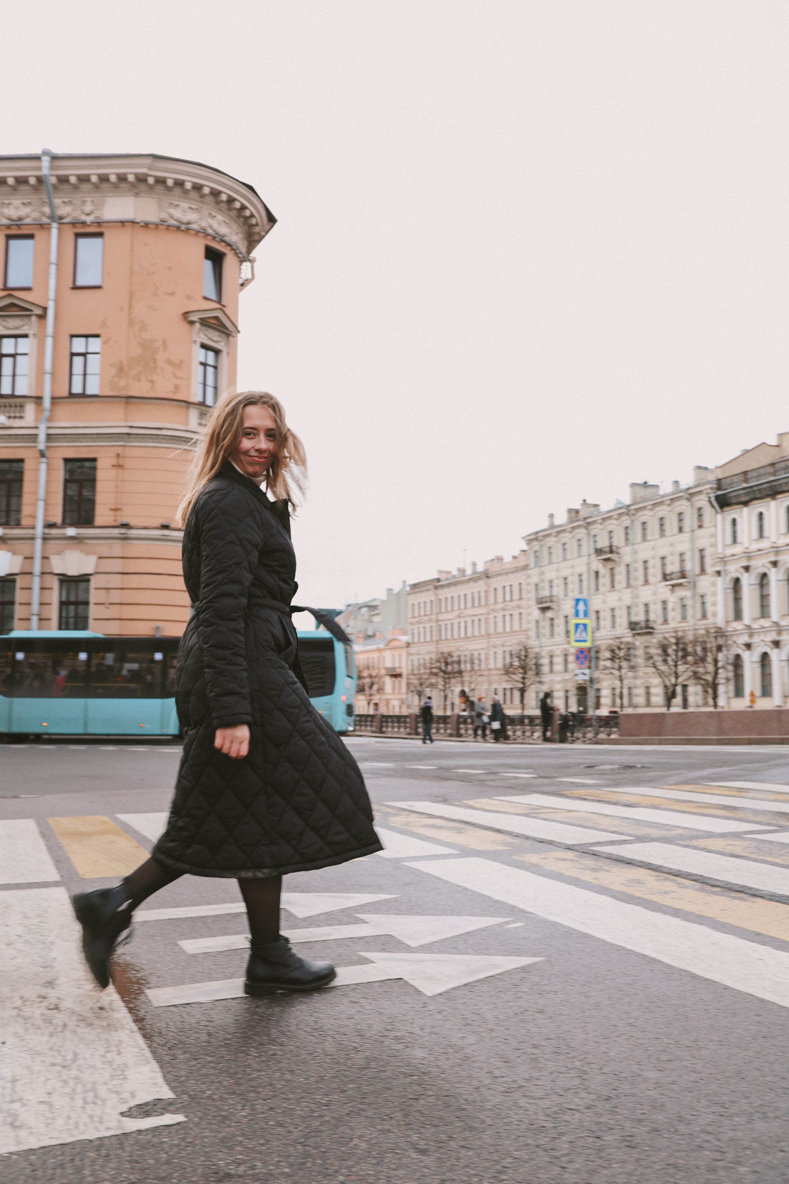 Дарья. Портретная фотосессия на&nbsp;улицах Санкт-Петербурга.