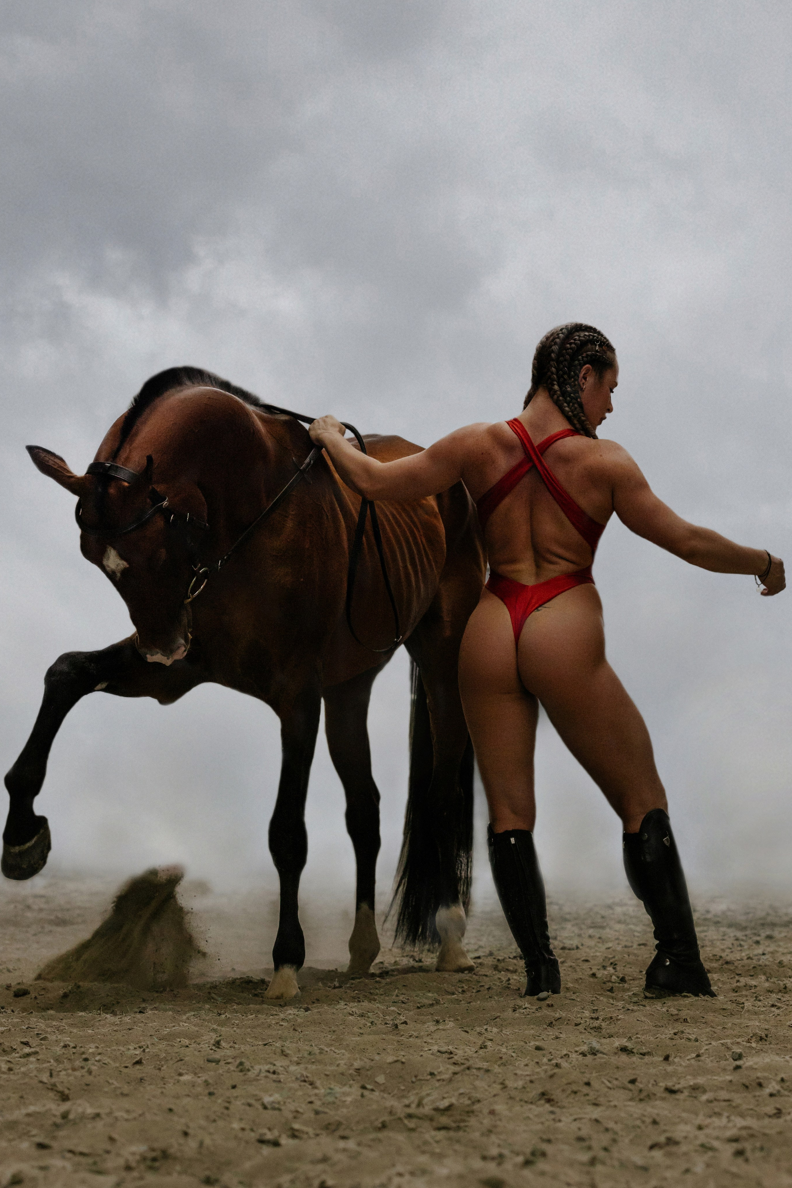 Съёмки с лошадьми / цвет