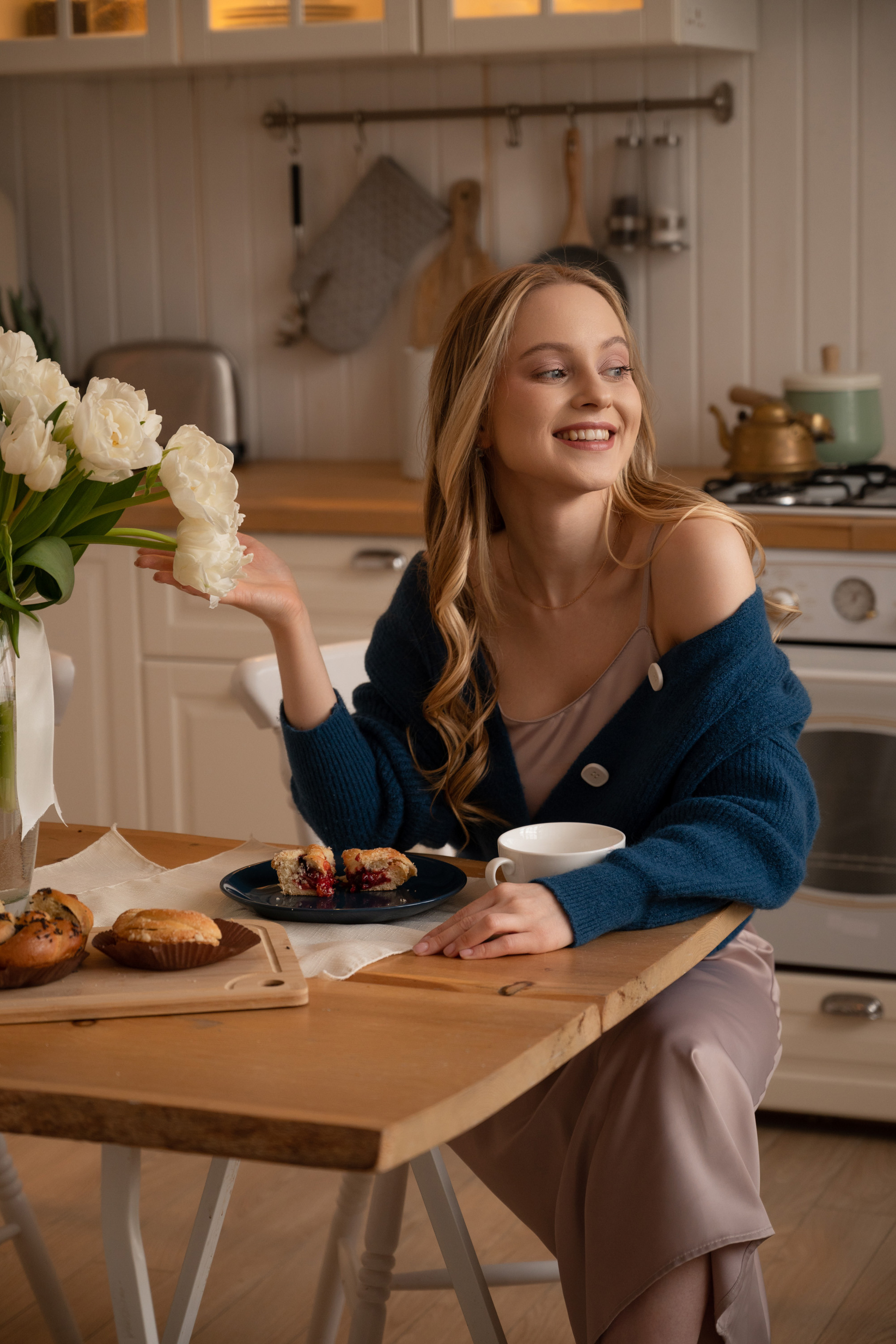 Рената и цветы