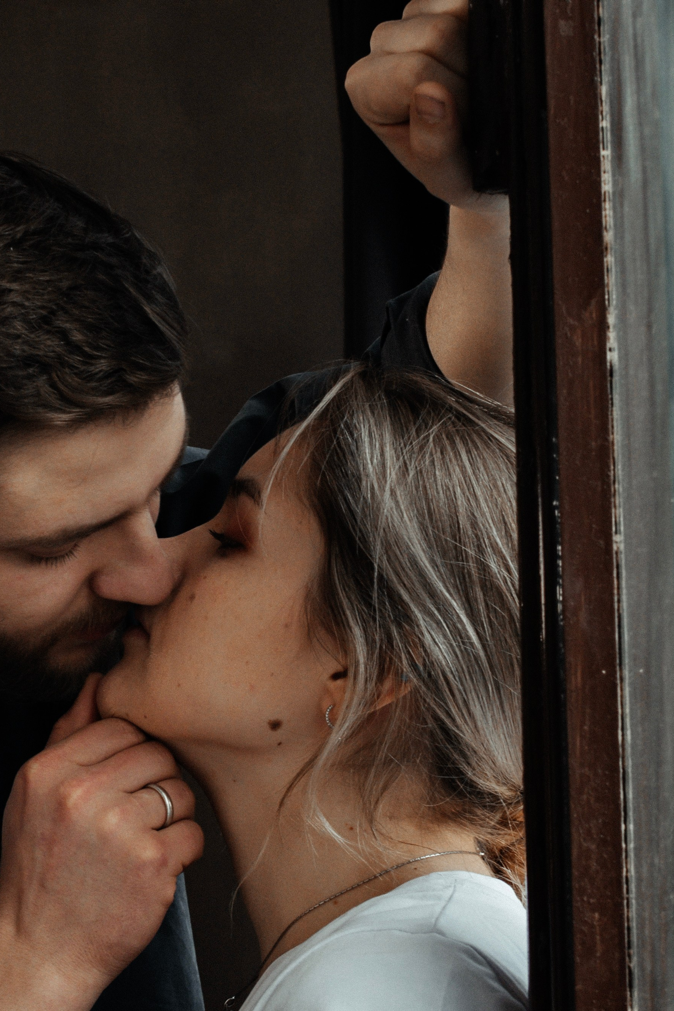 Нежности в студии (Никита, Вера)