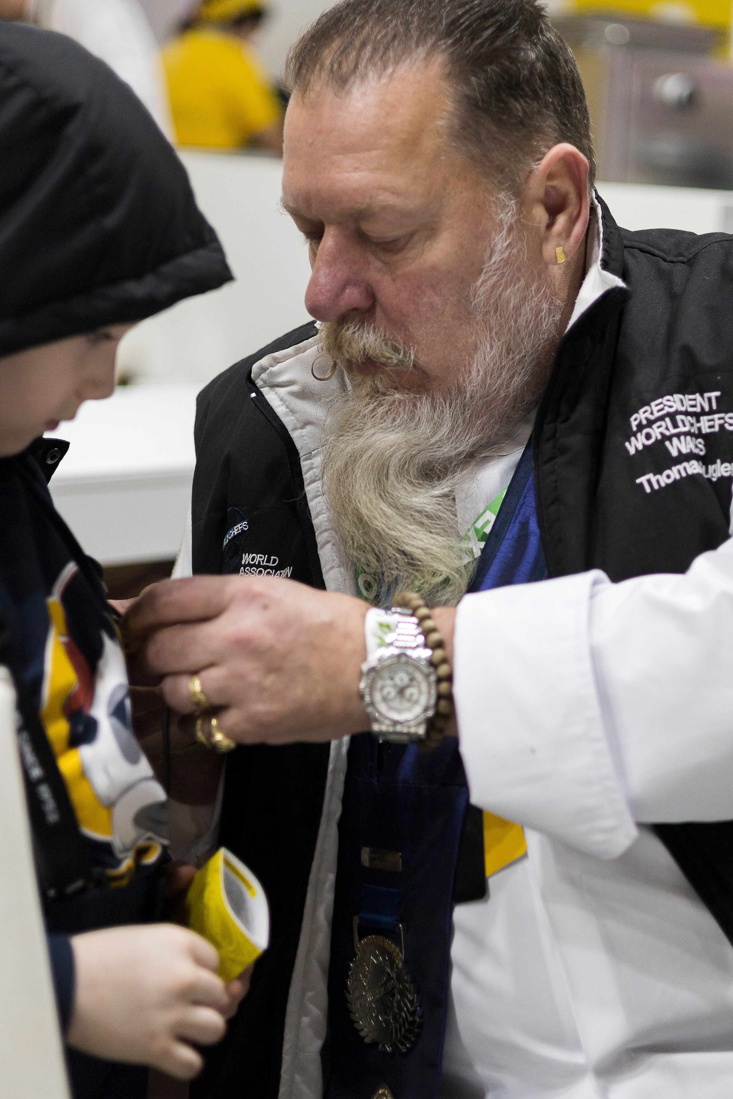 — Фестиваль поваров на выставке Food Expo