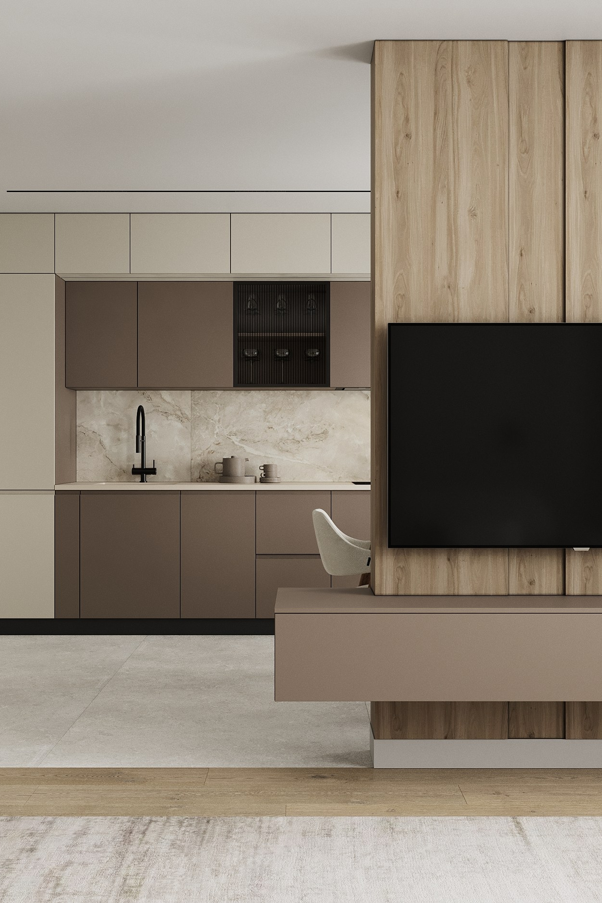 ЖК AVANT. Интерьерная 3D визуализация