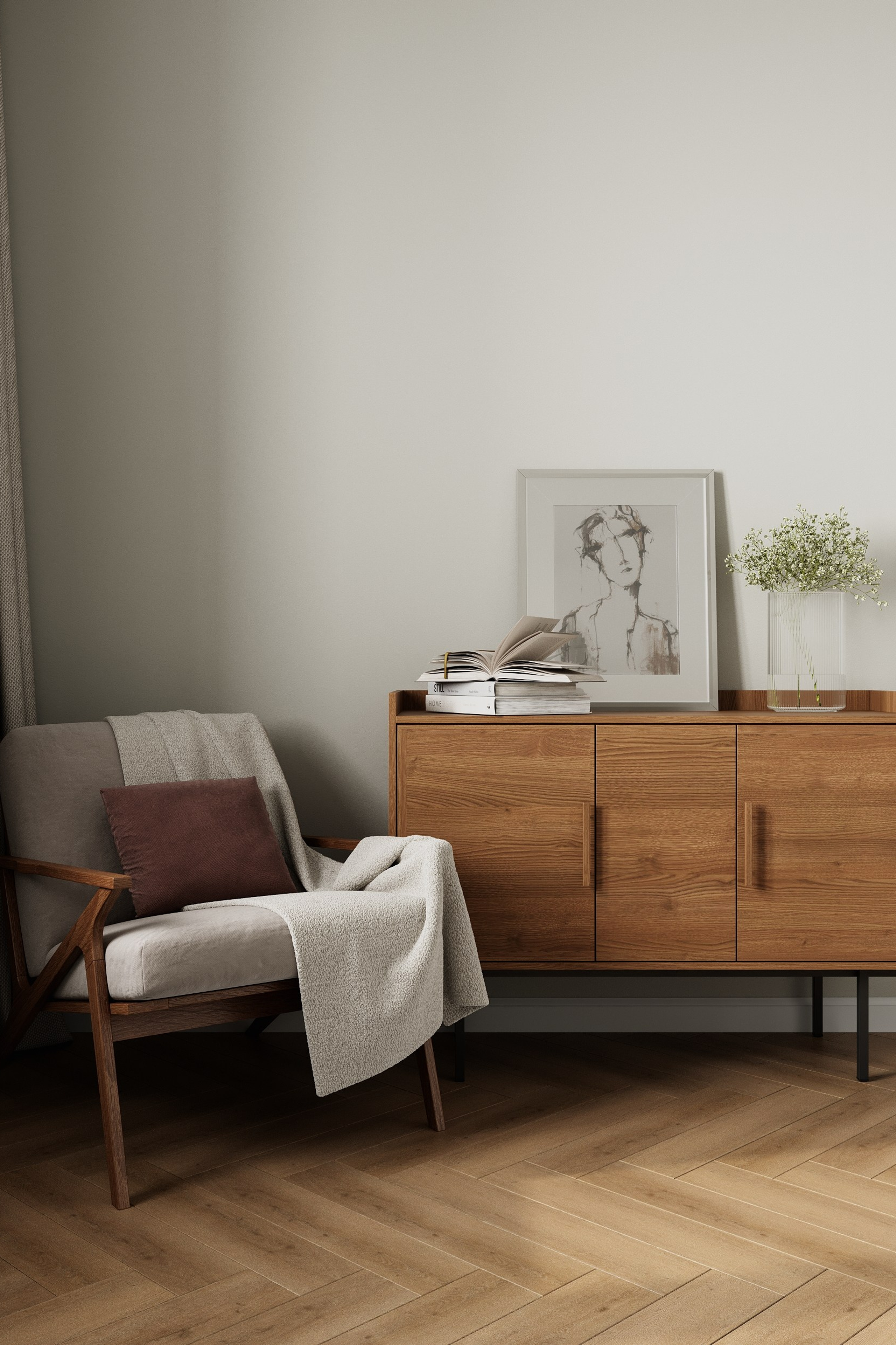 № 8. Интерьерная 3D визуализация