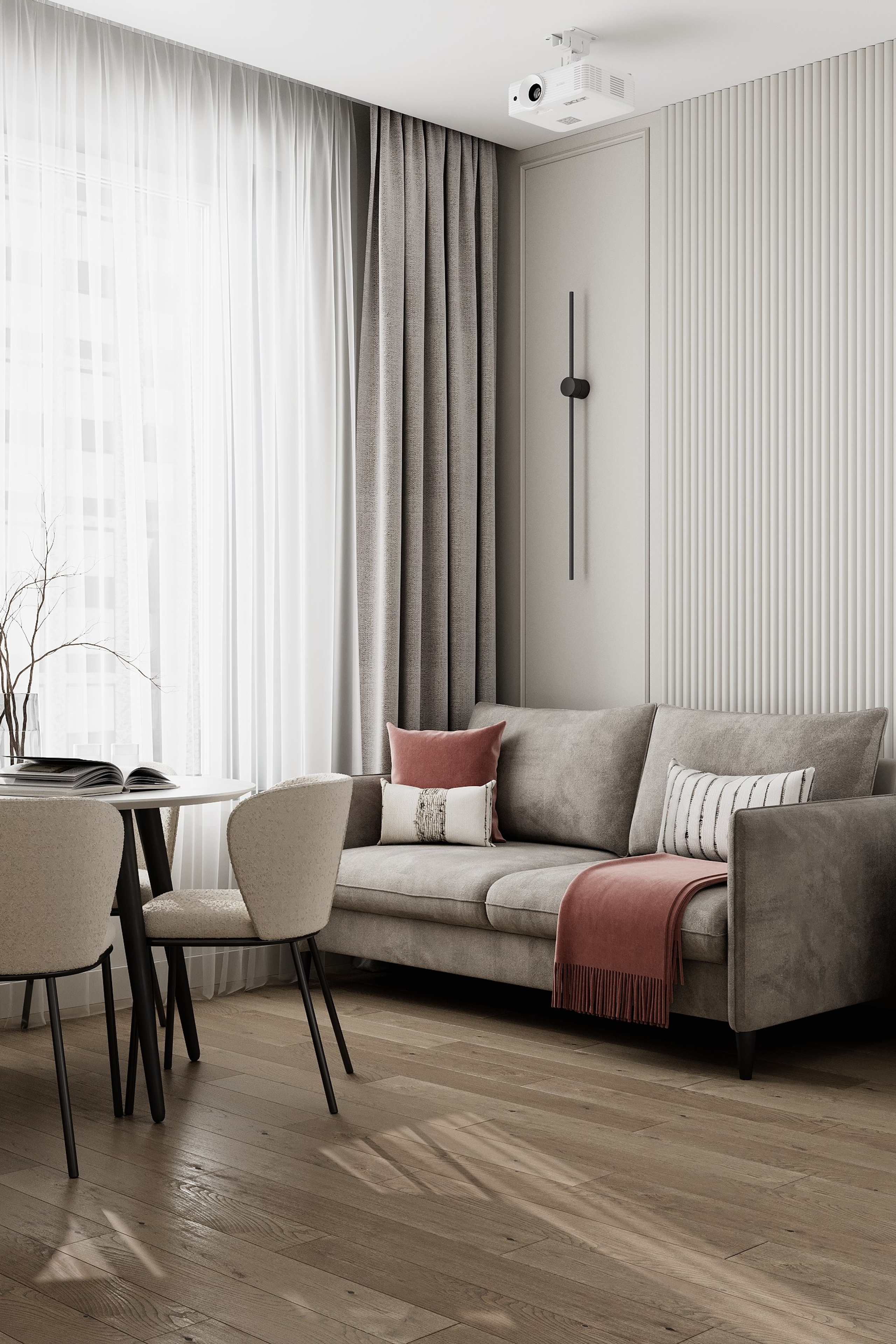 № 3. Интерьерная 3D визуализация