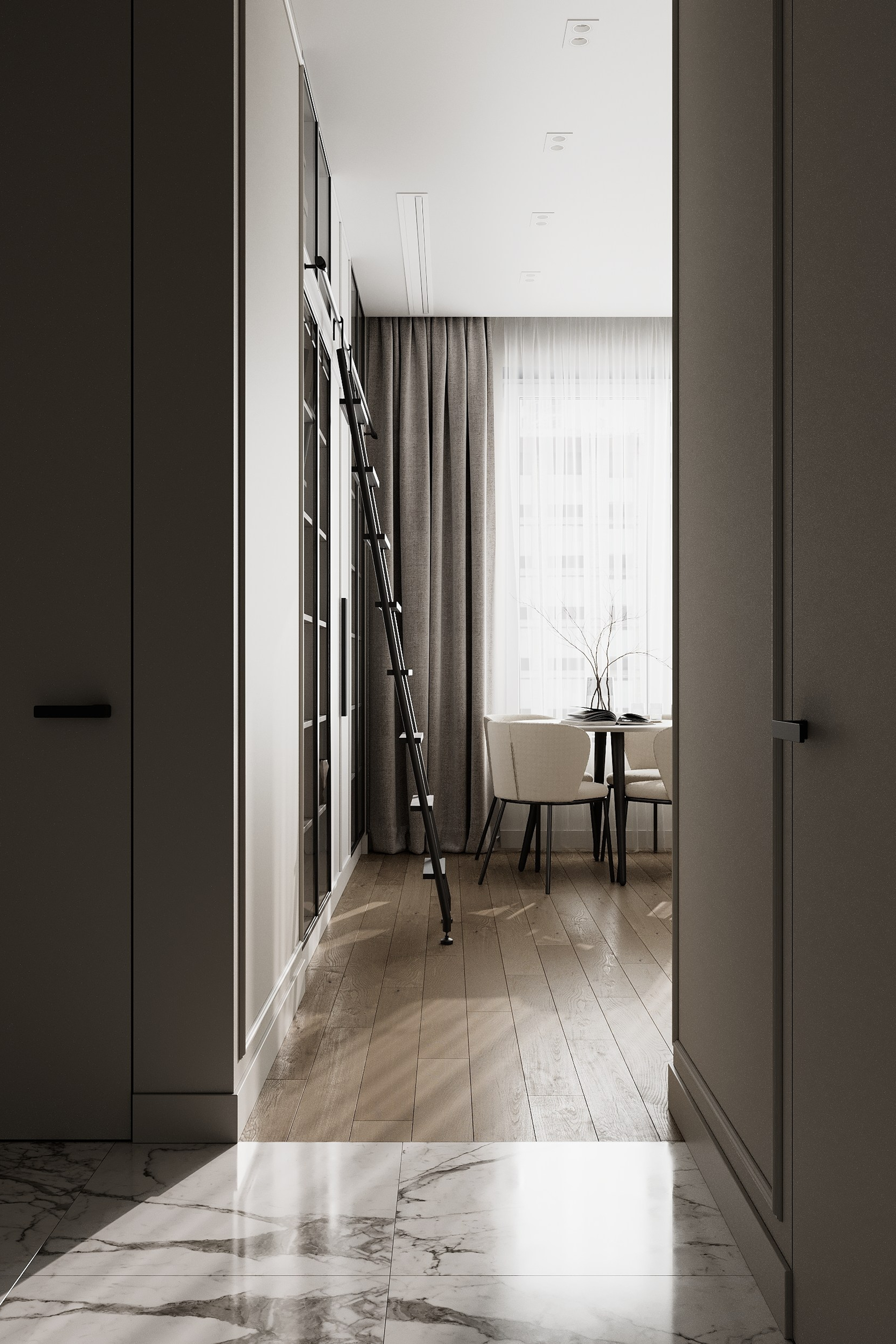 № 3. Интерьерная 3D визуализация