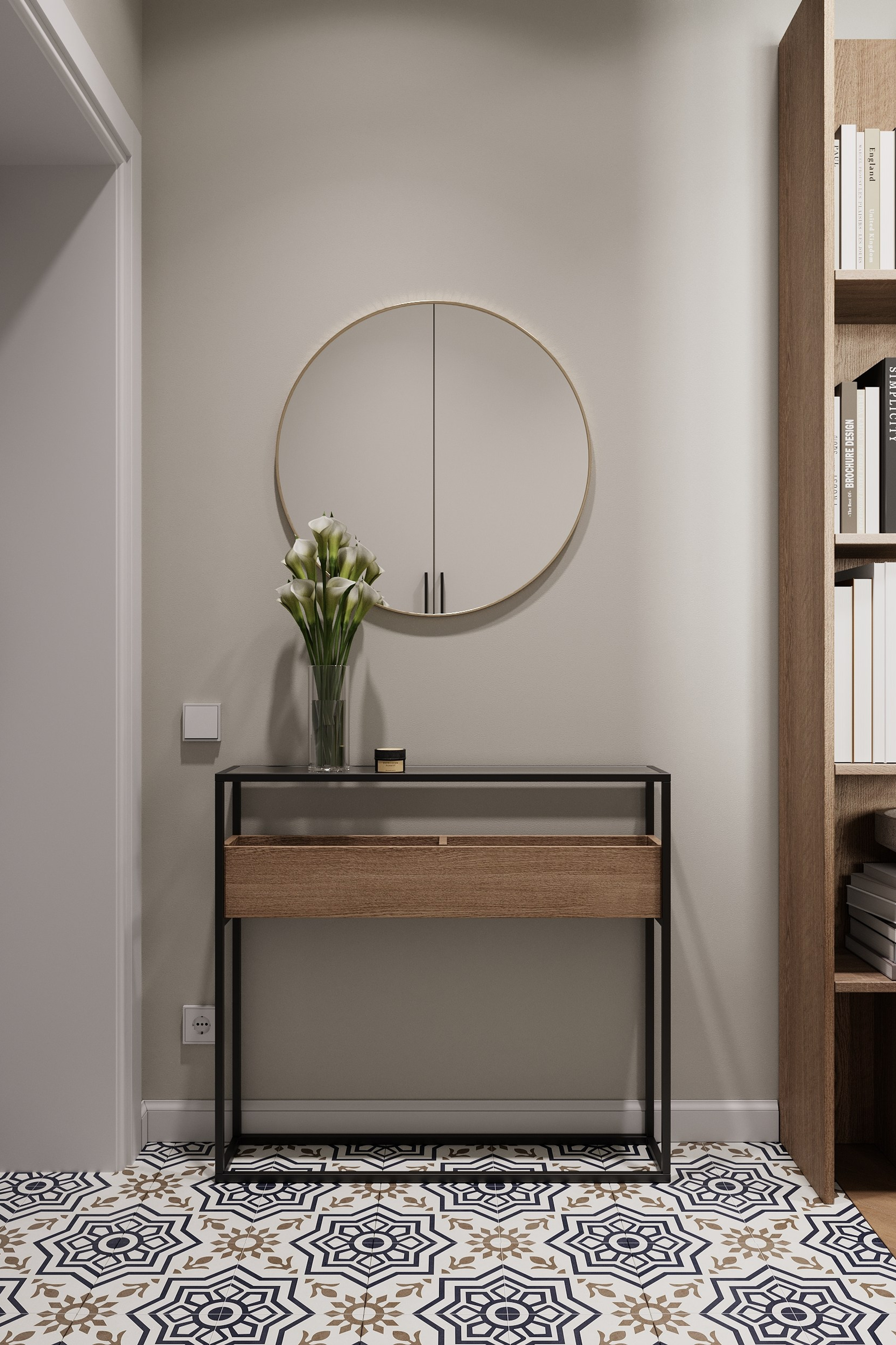 № 8. Интерьерная 3D визуализация