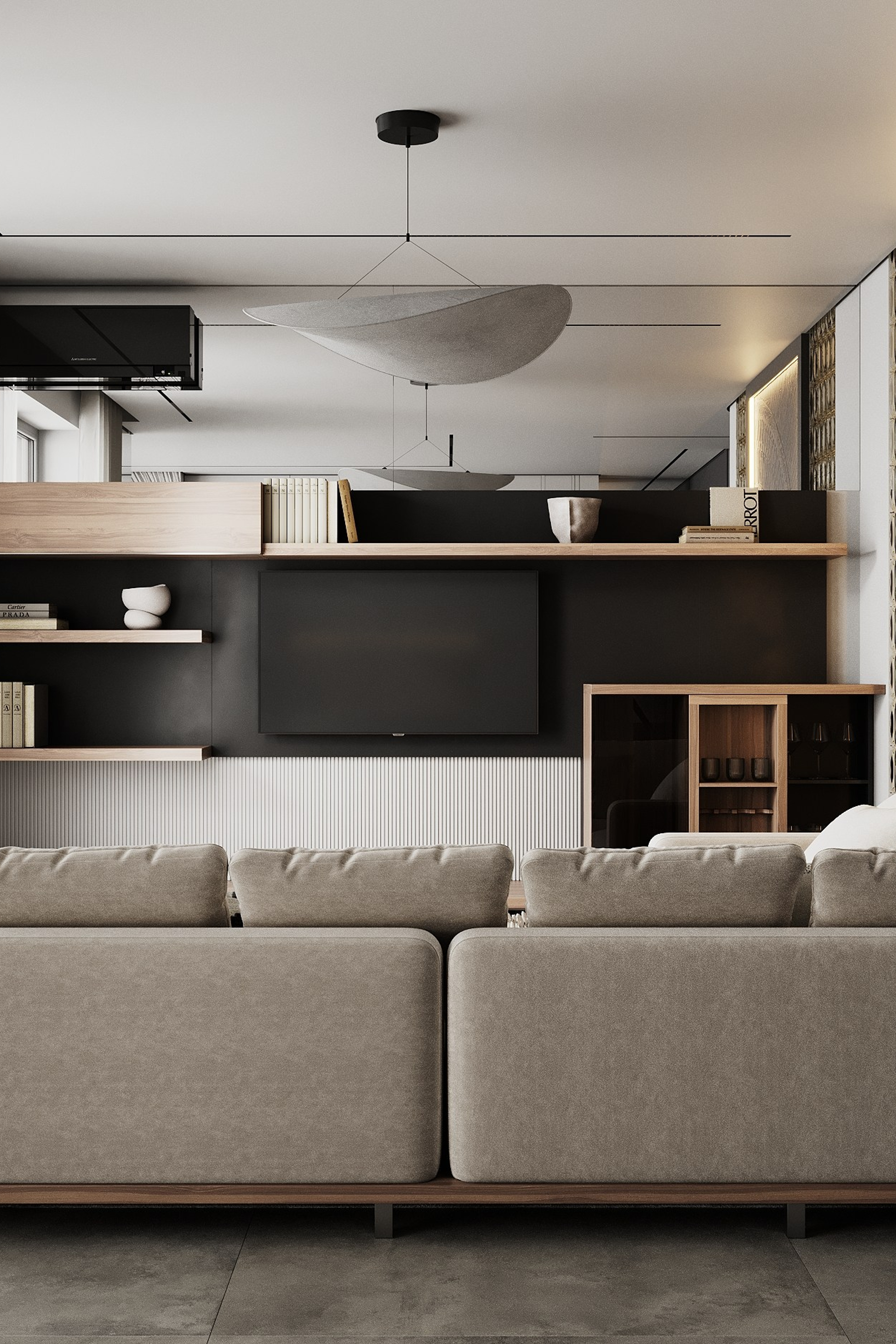 № 9. Интерьерная 3D визуализация