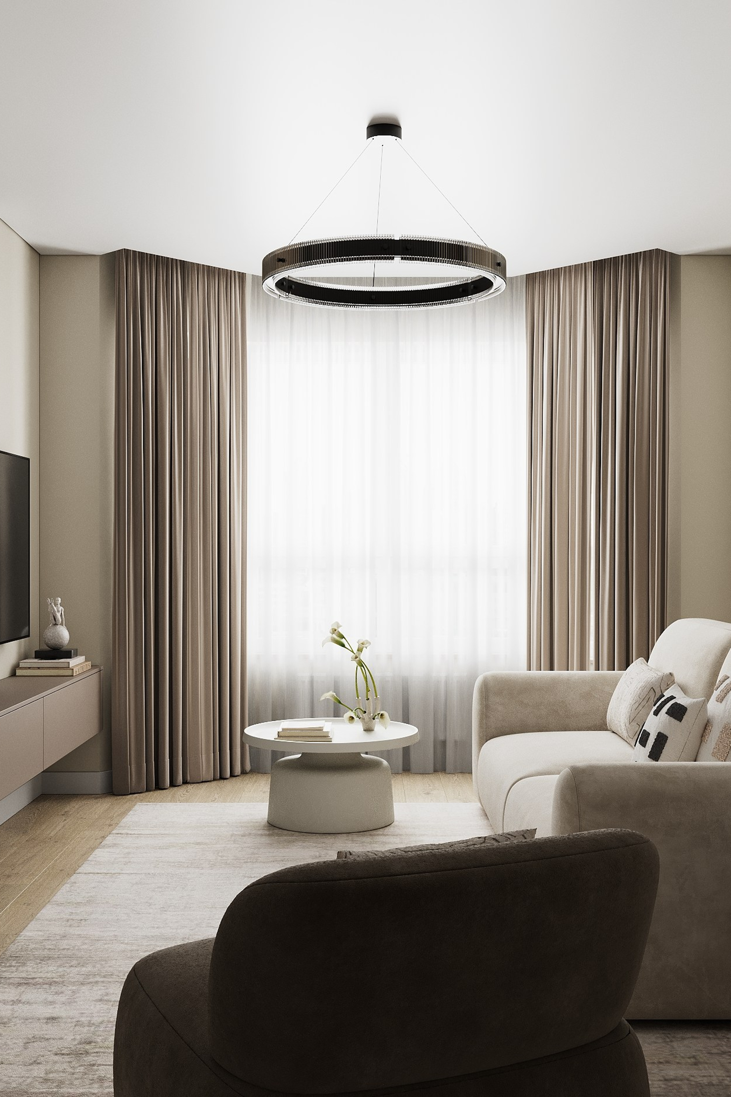 ЖК AVANT. Интерьерная 3D визуализация