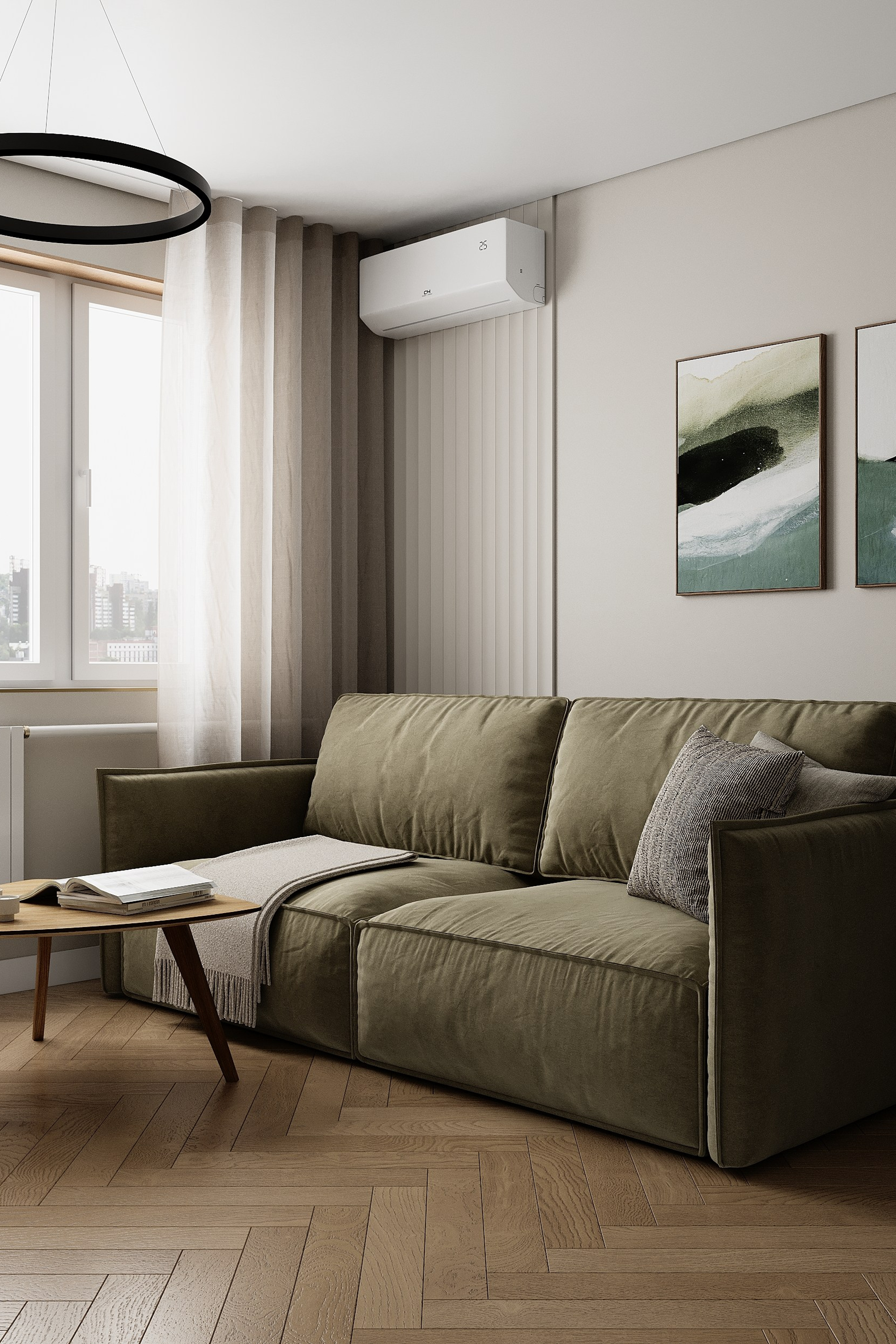 № 5. Интерьерная 3D визуализация