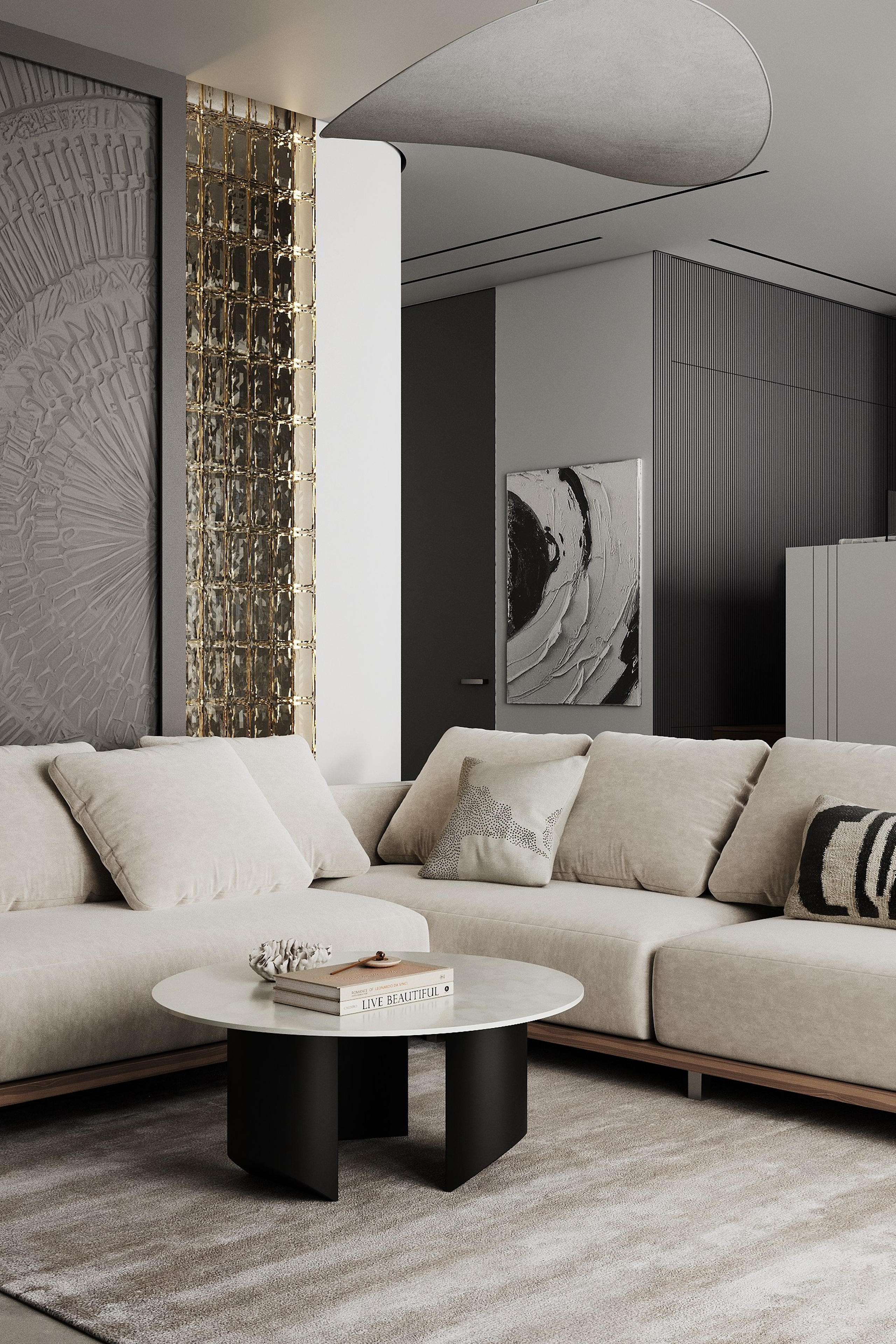 № 9. Интерьерная 3D визуализация