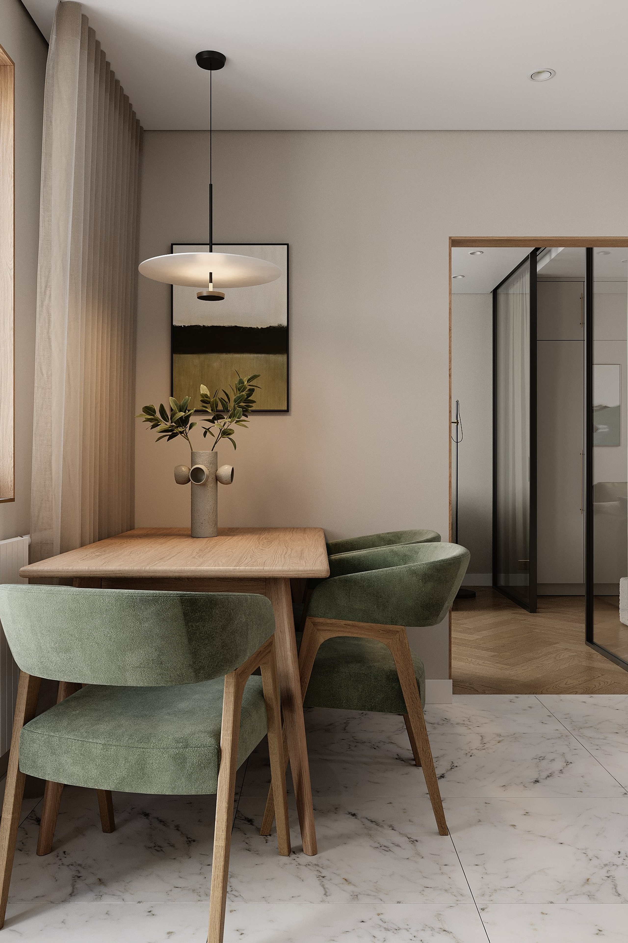 № 5. Интерьерная 3D визуализация