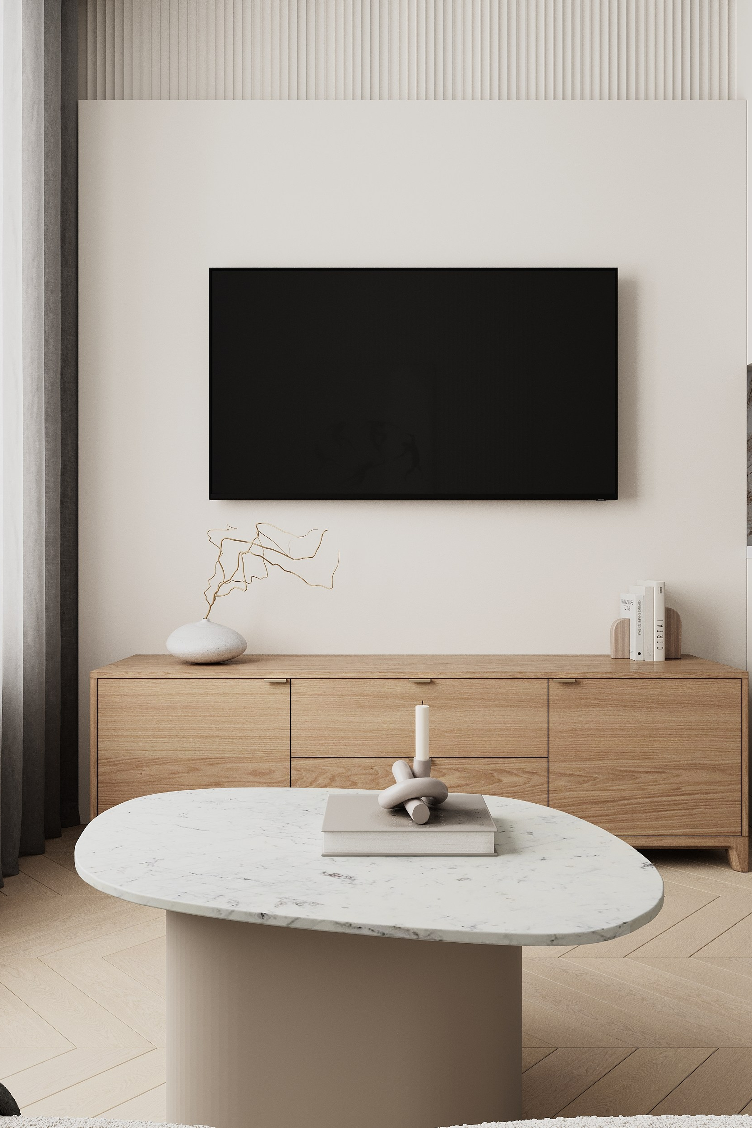 ЖК Настоящее. Интерьерная 3D визуализация