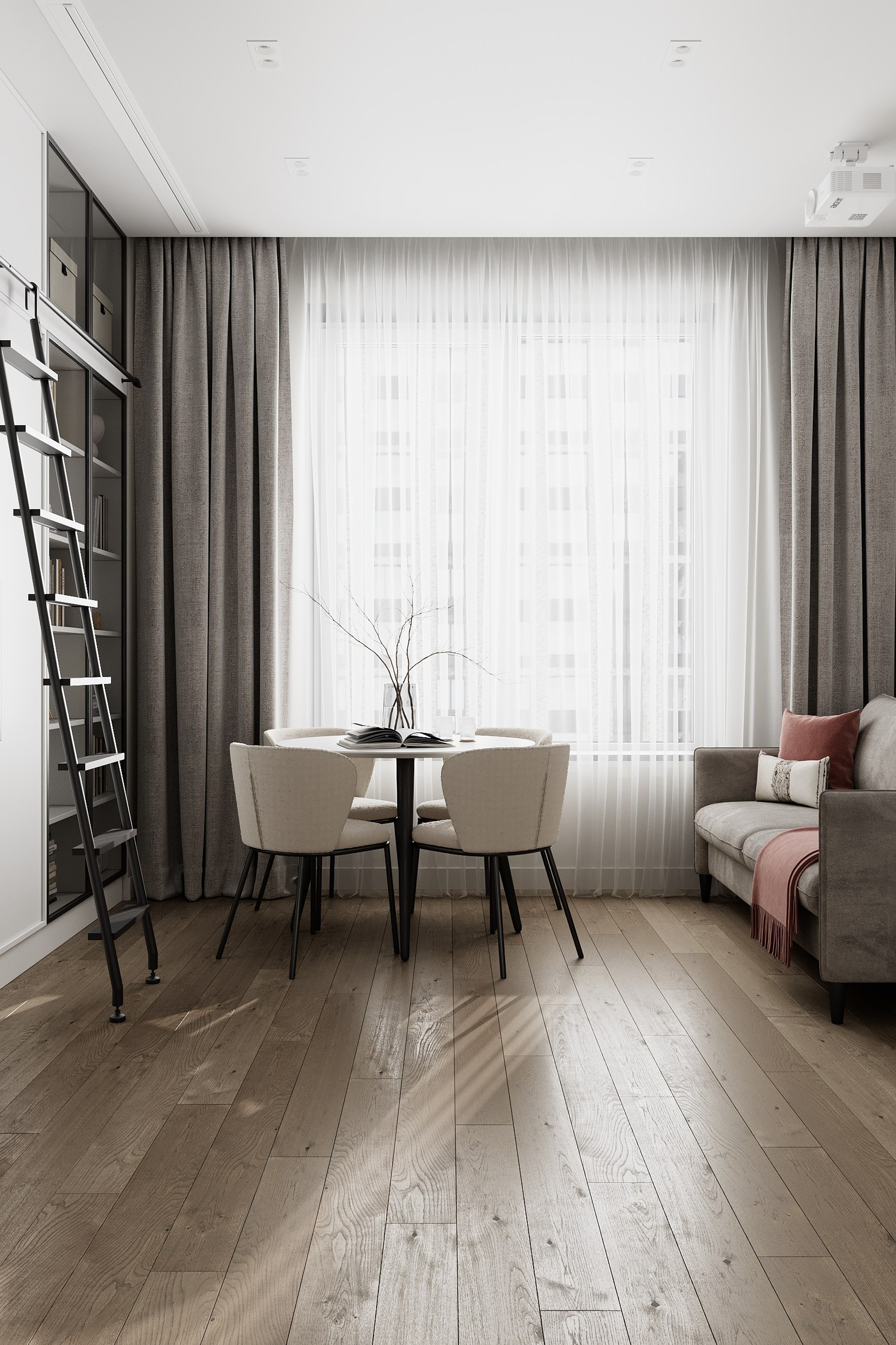 № 3. Интерьерная 3D визуализация