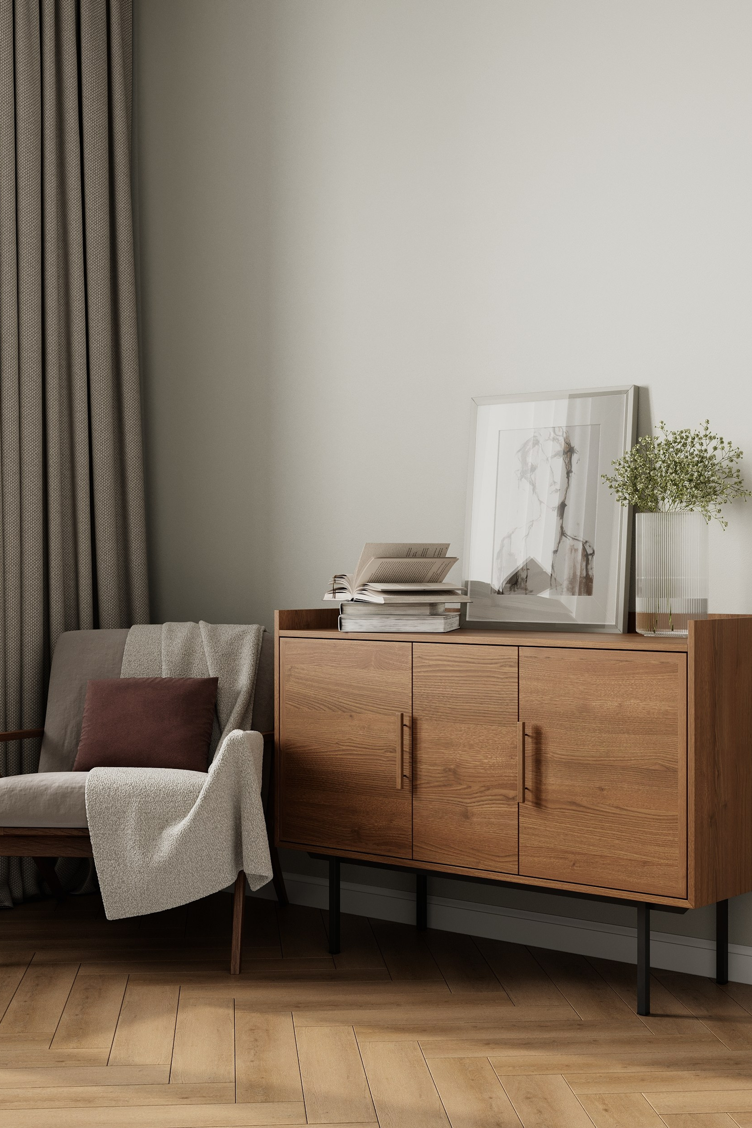 № 8. Интерьерная 3D визуализация