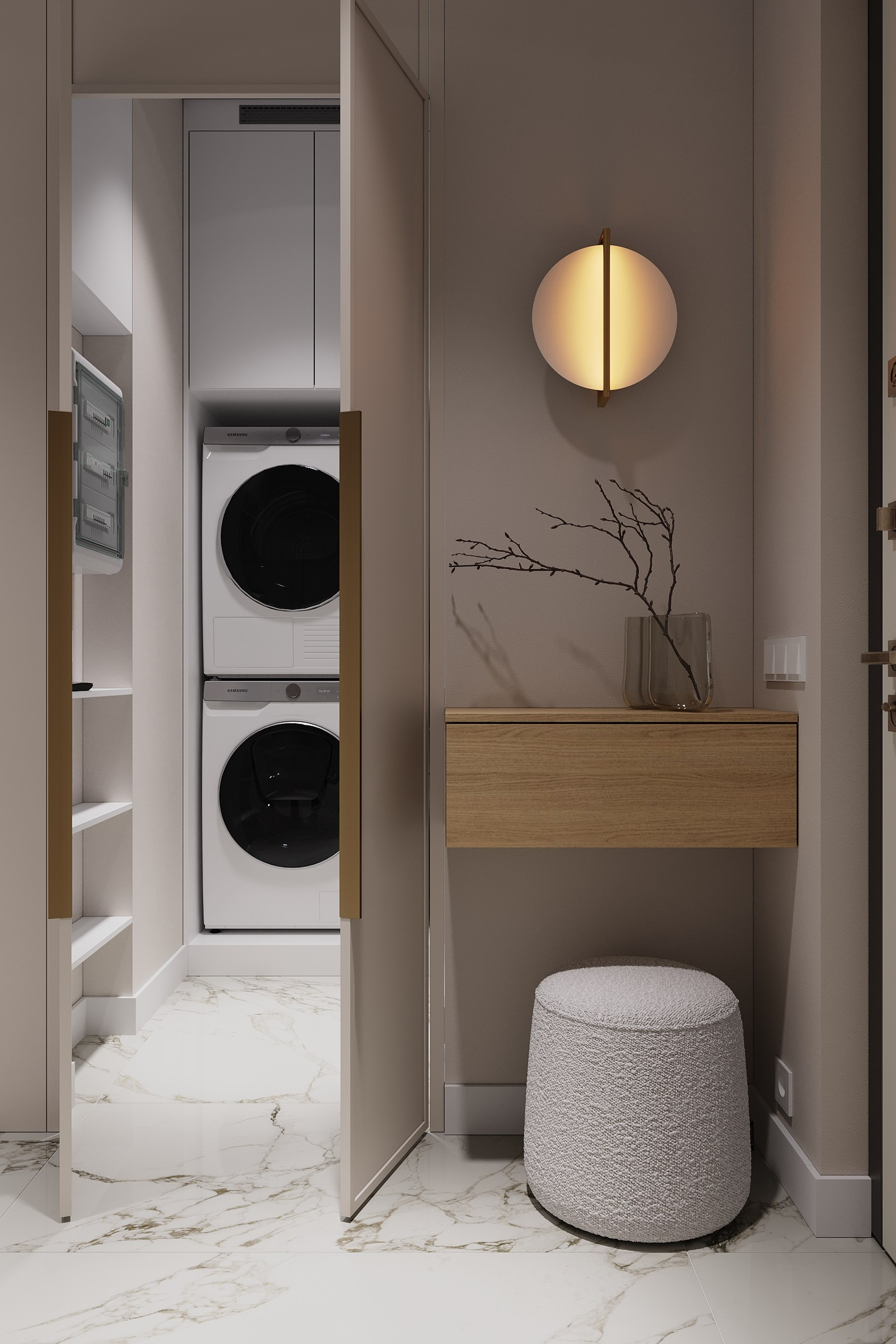 ЖК Настоящее. Интерьерная 3D визуализация