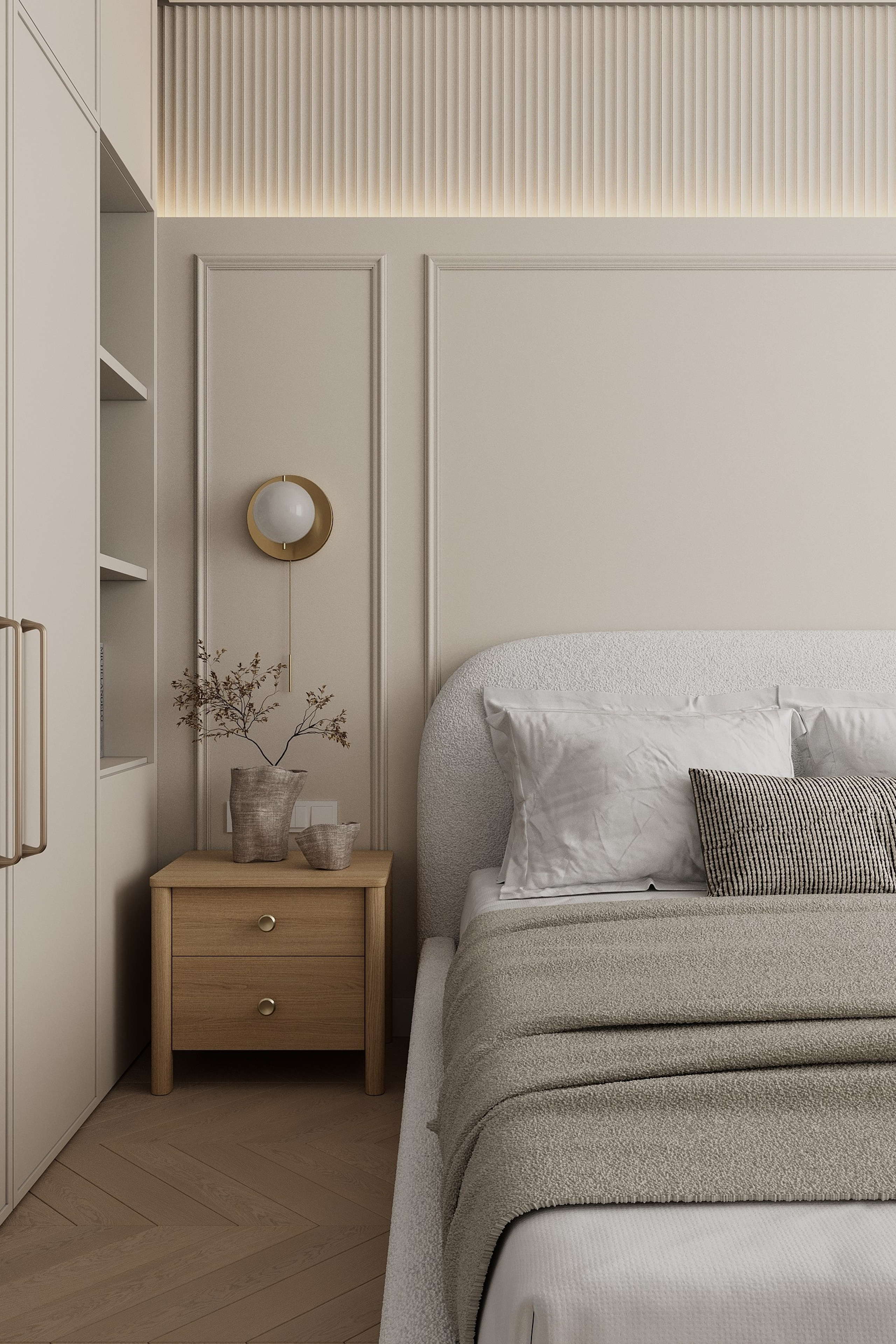 ЖК Настоящее. Интерьерная 3D визуализация