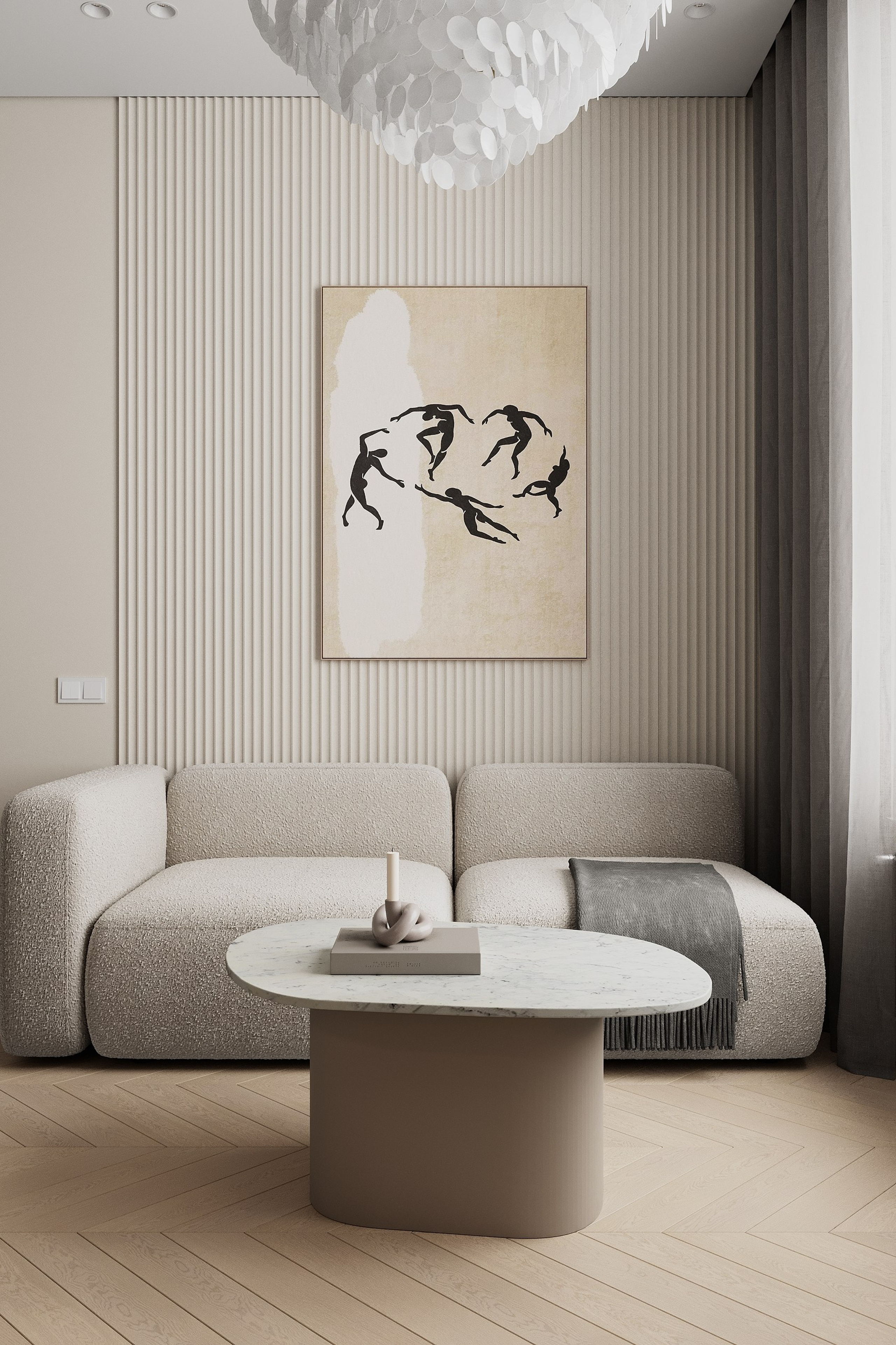 ЖК Настоящее. Интерьерная 3D визуализация