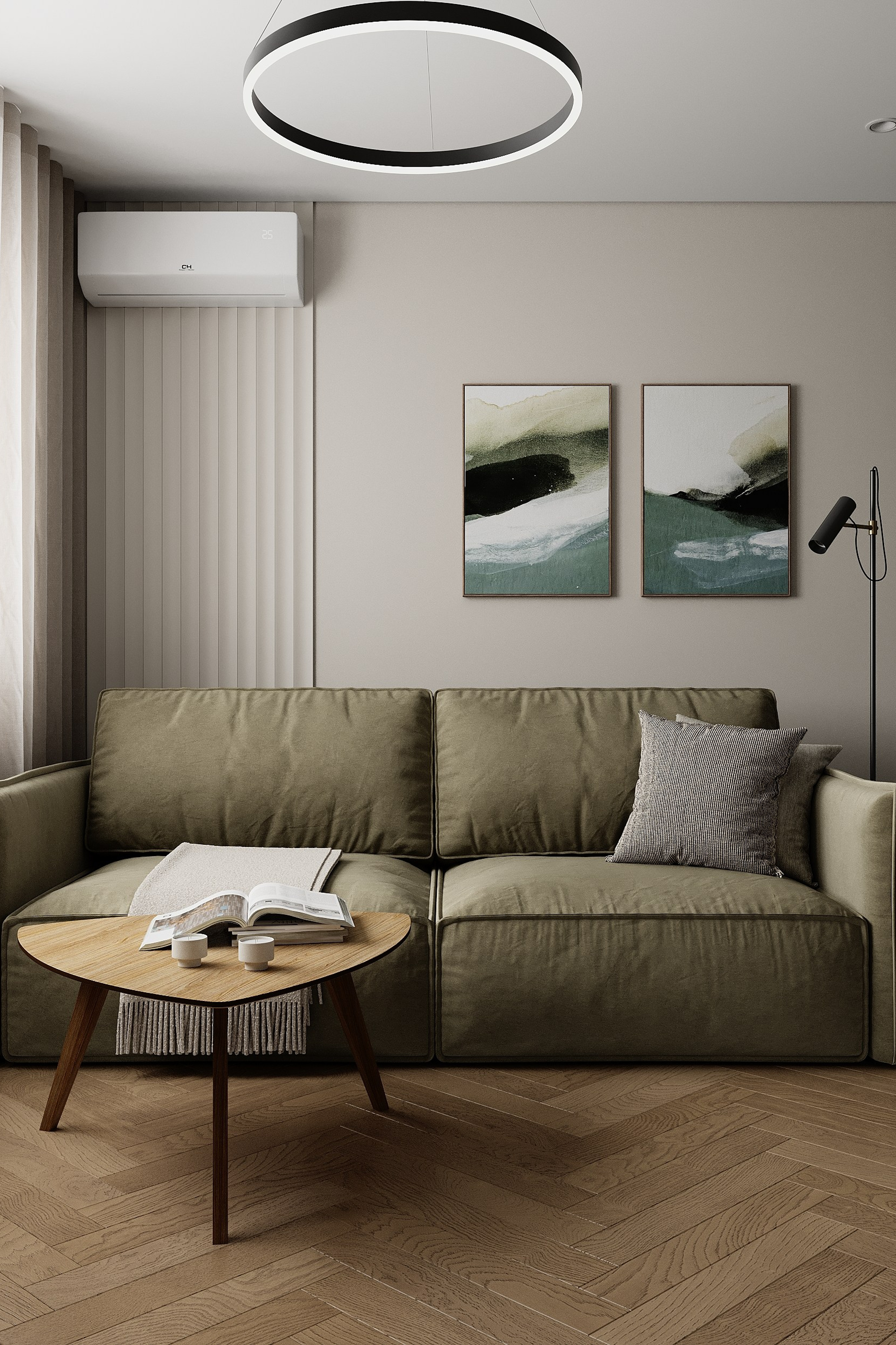 № 5. Интерьерная 3D визуализация