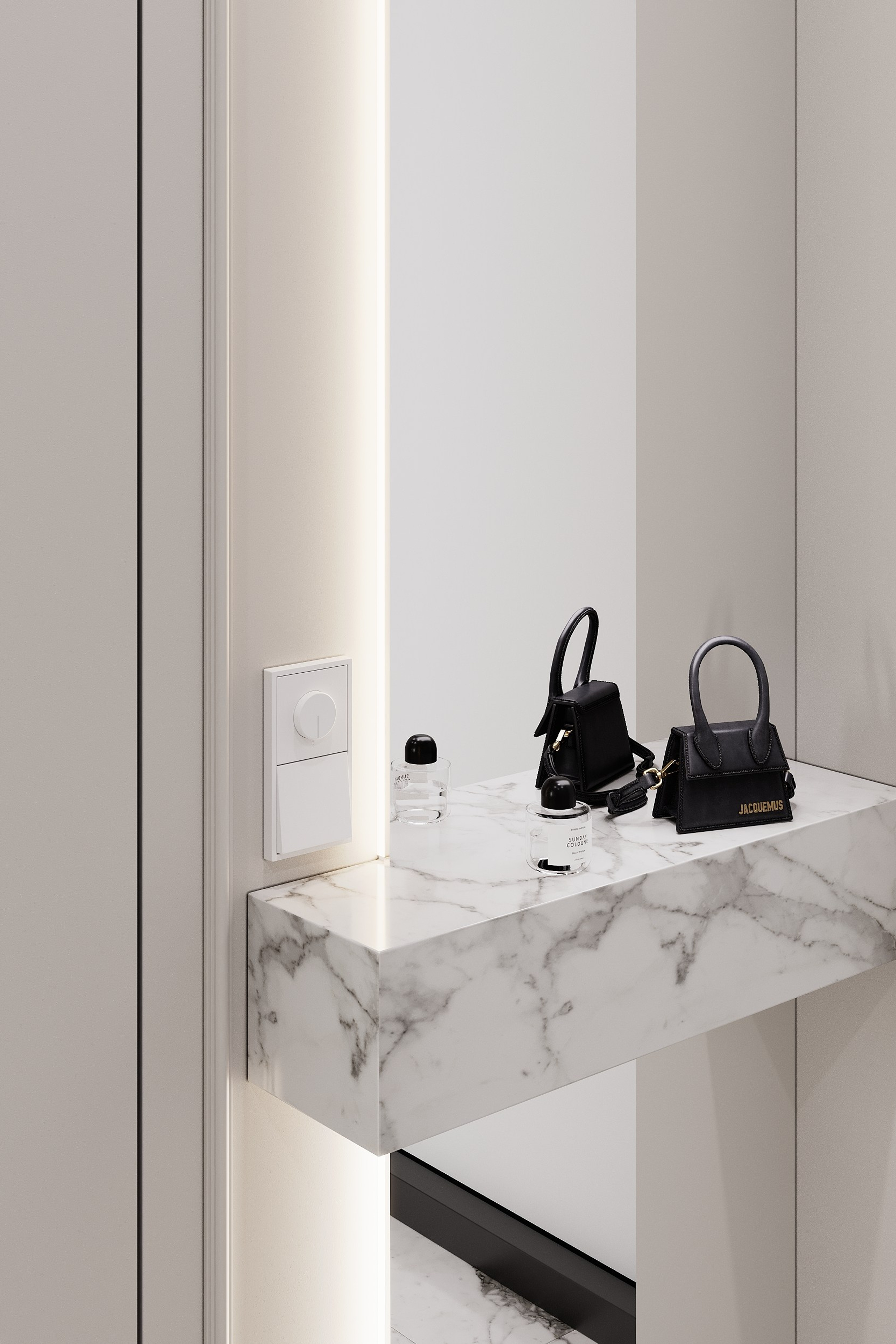 № 3. Интерьерная 3D визуализация