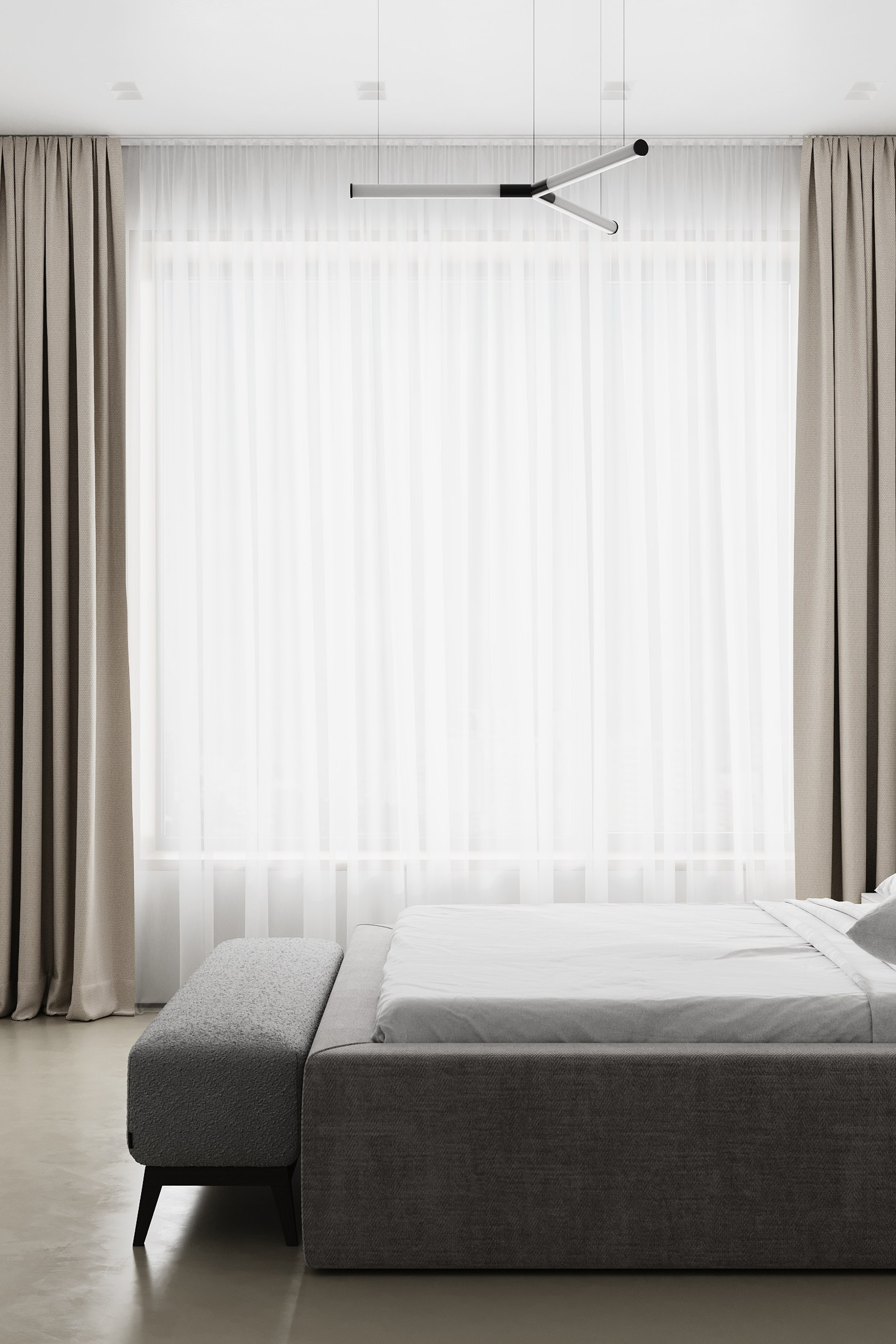 № 1. Интерьерная 3D визуализация