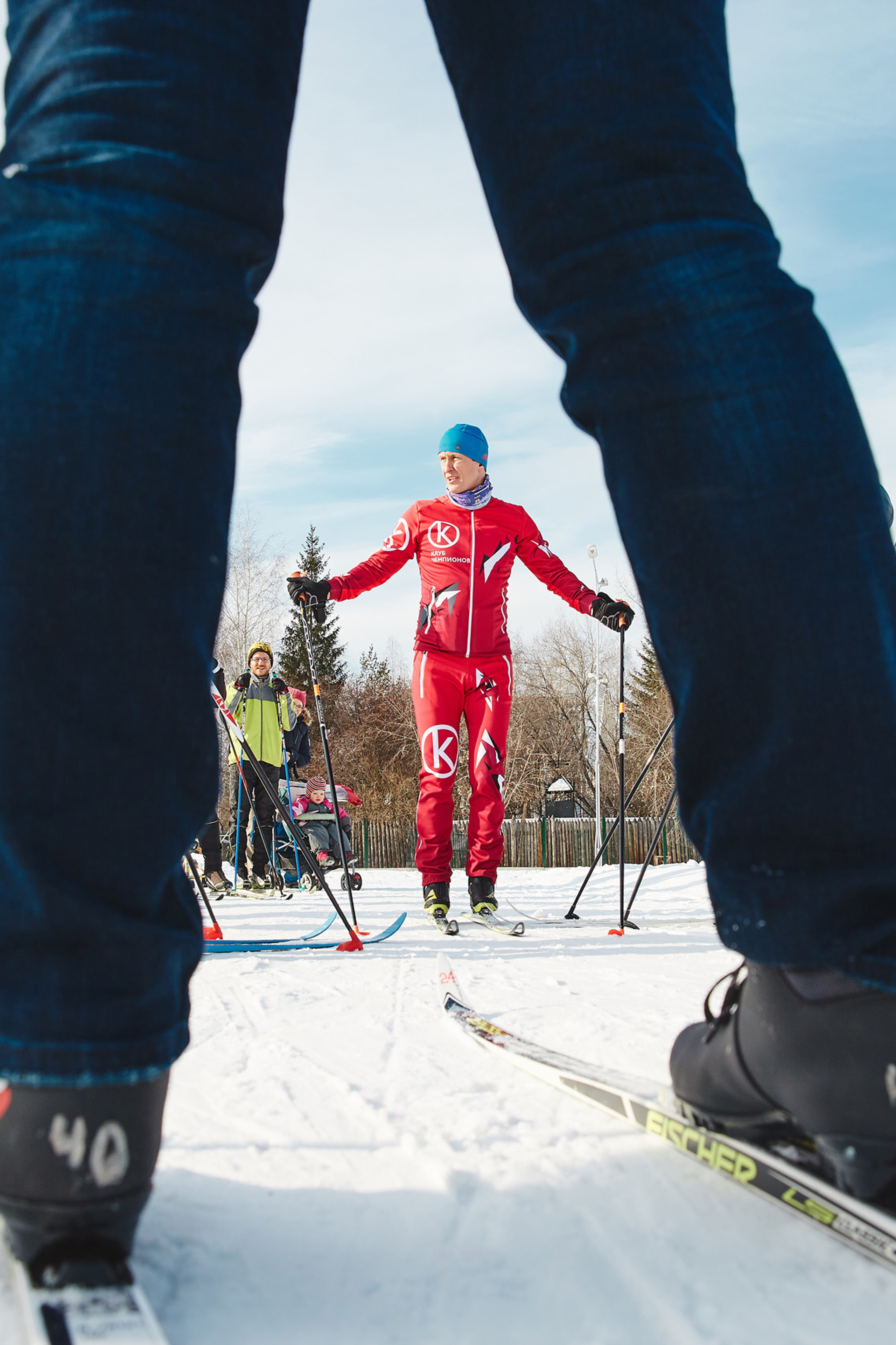 Урок скандинавской ходьбы