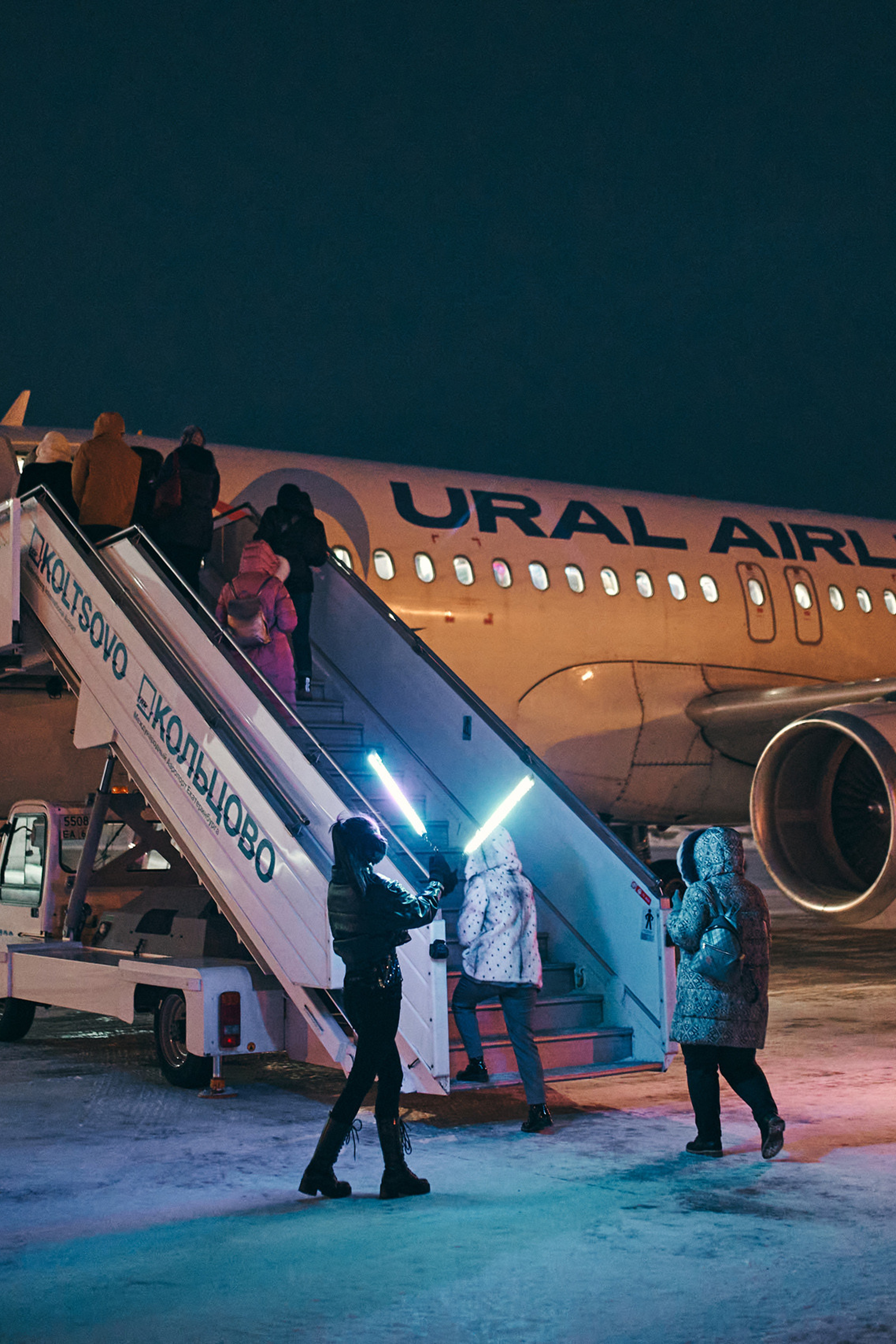 Презентация в&nbsp;самолёте