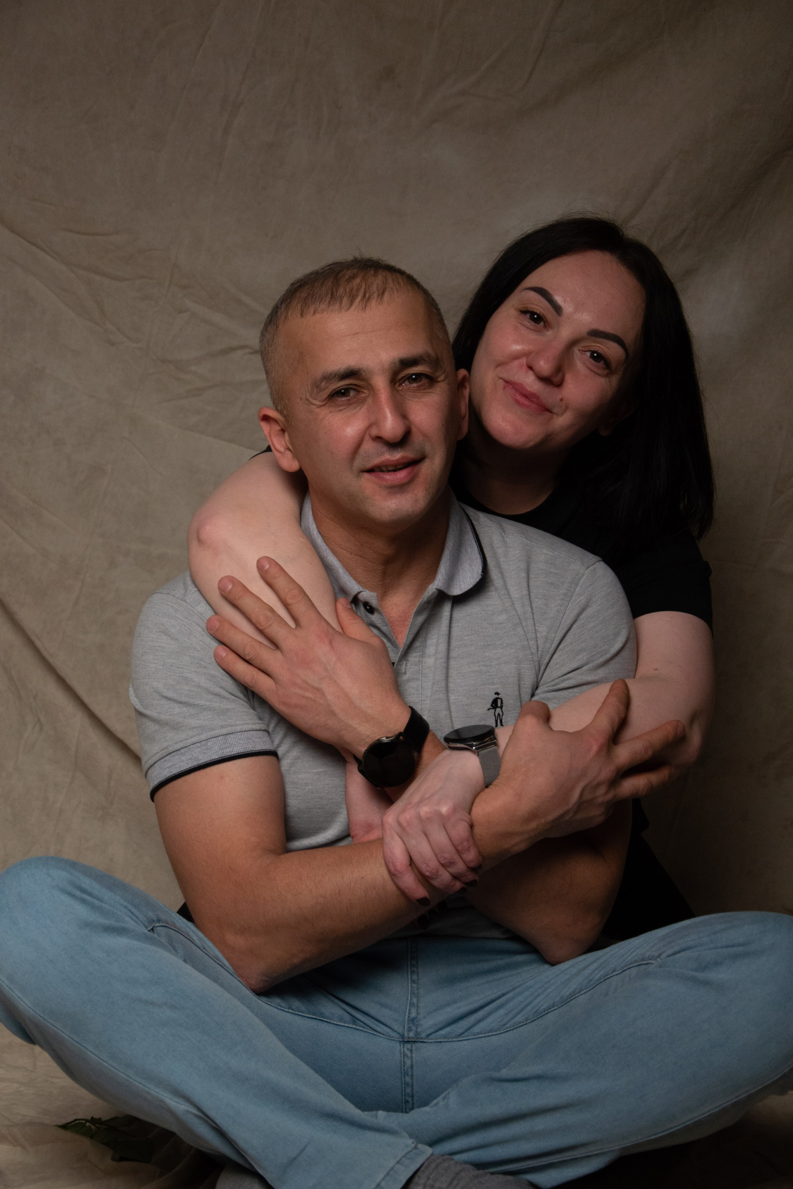 Студийная фотосессия Love Story для Софьи и&nbsp;Хасана