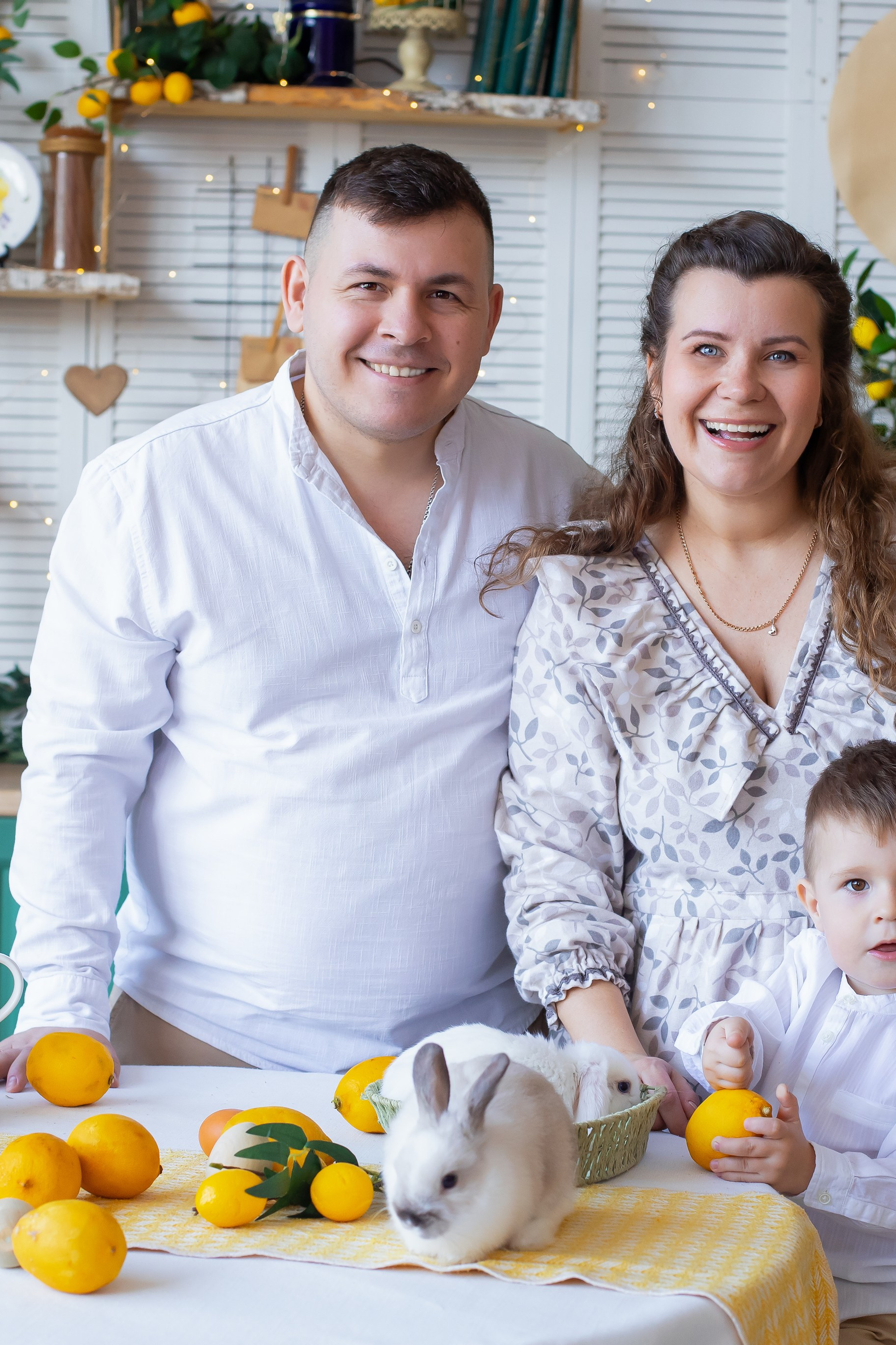 Алена и семья