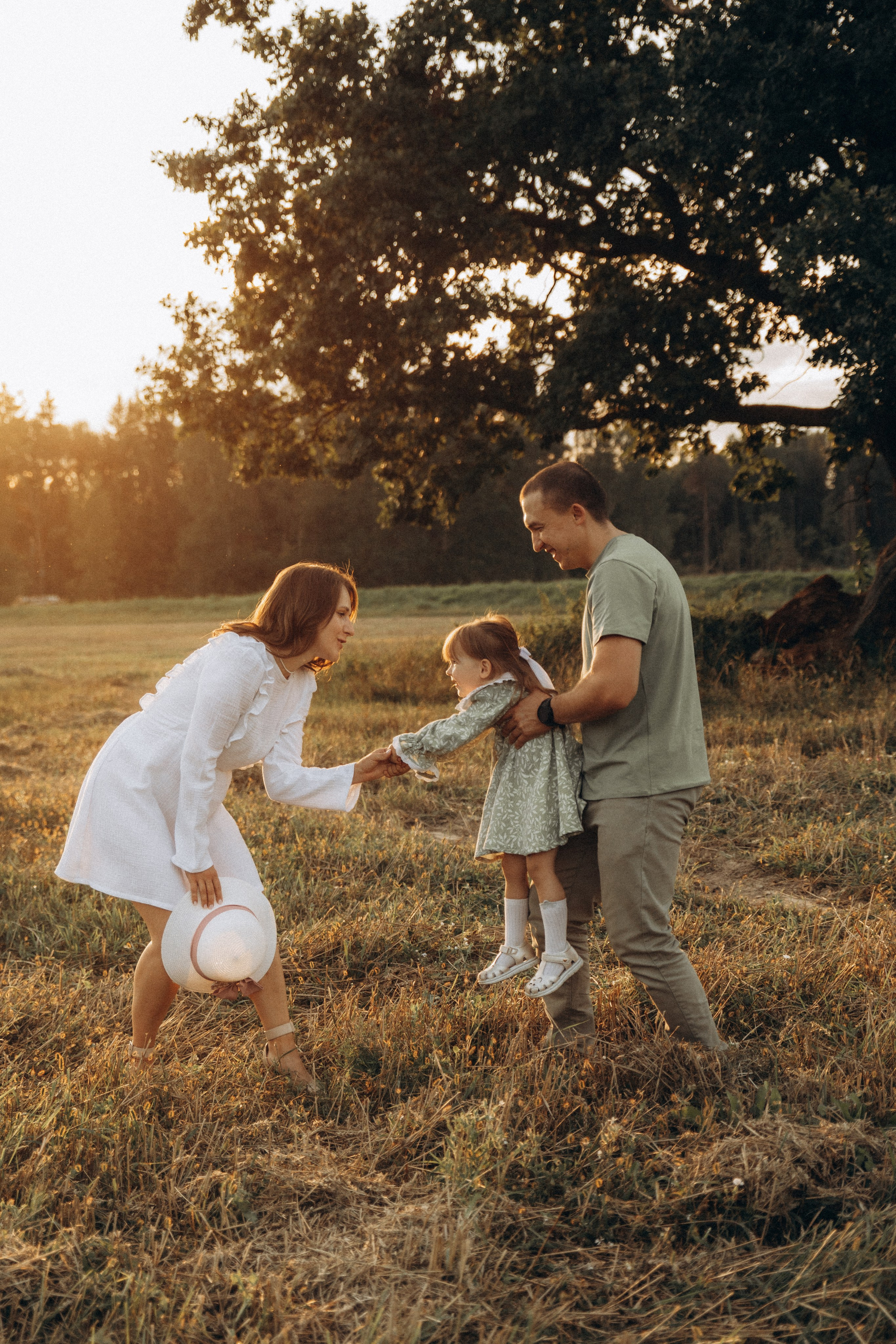 на природе