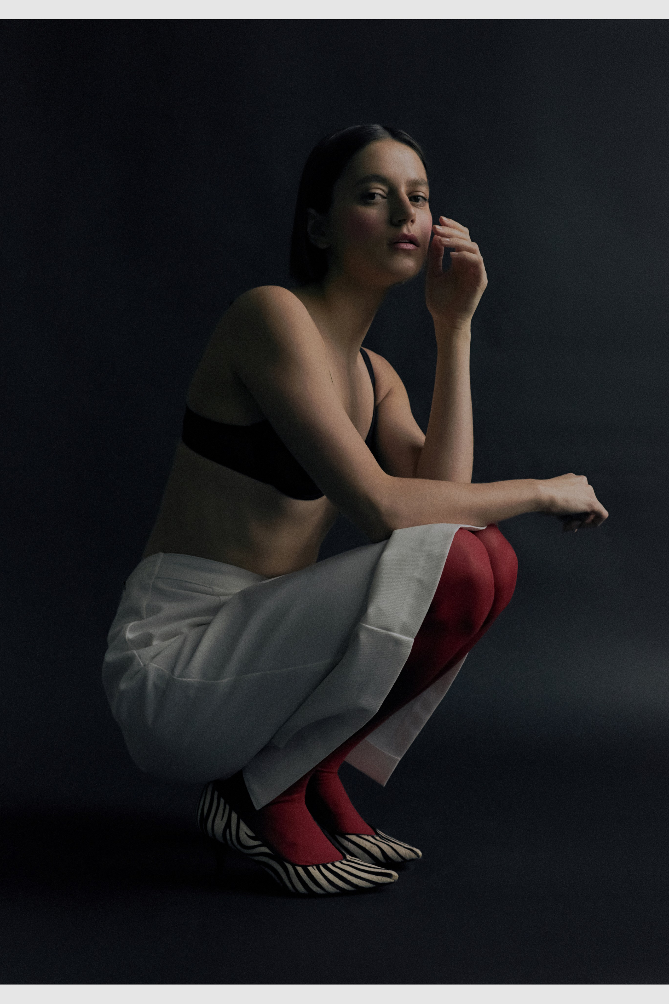 WORKS. Annie is filming