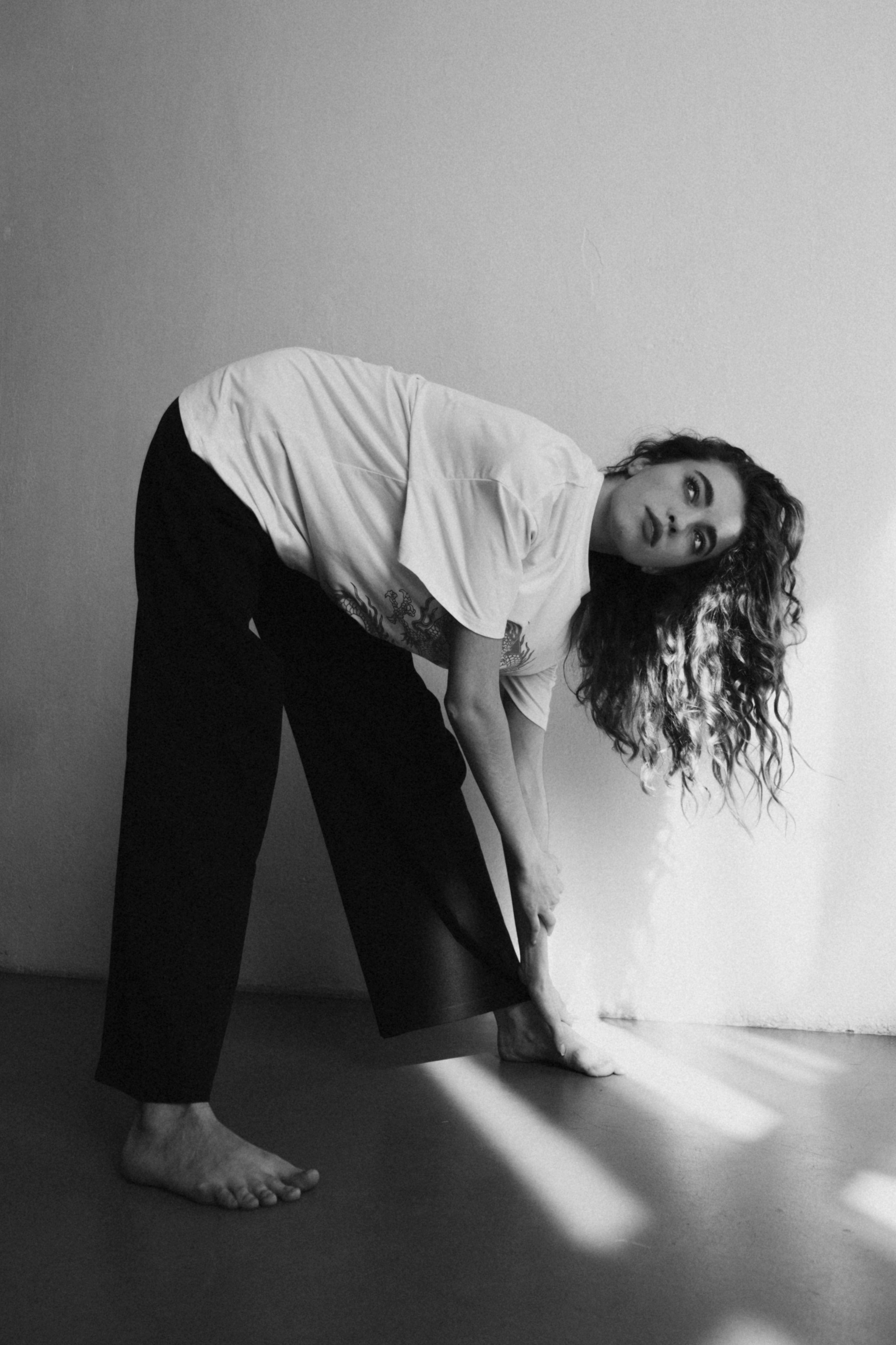 MODEL TESTS & SNAPS. Annie is filming