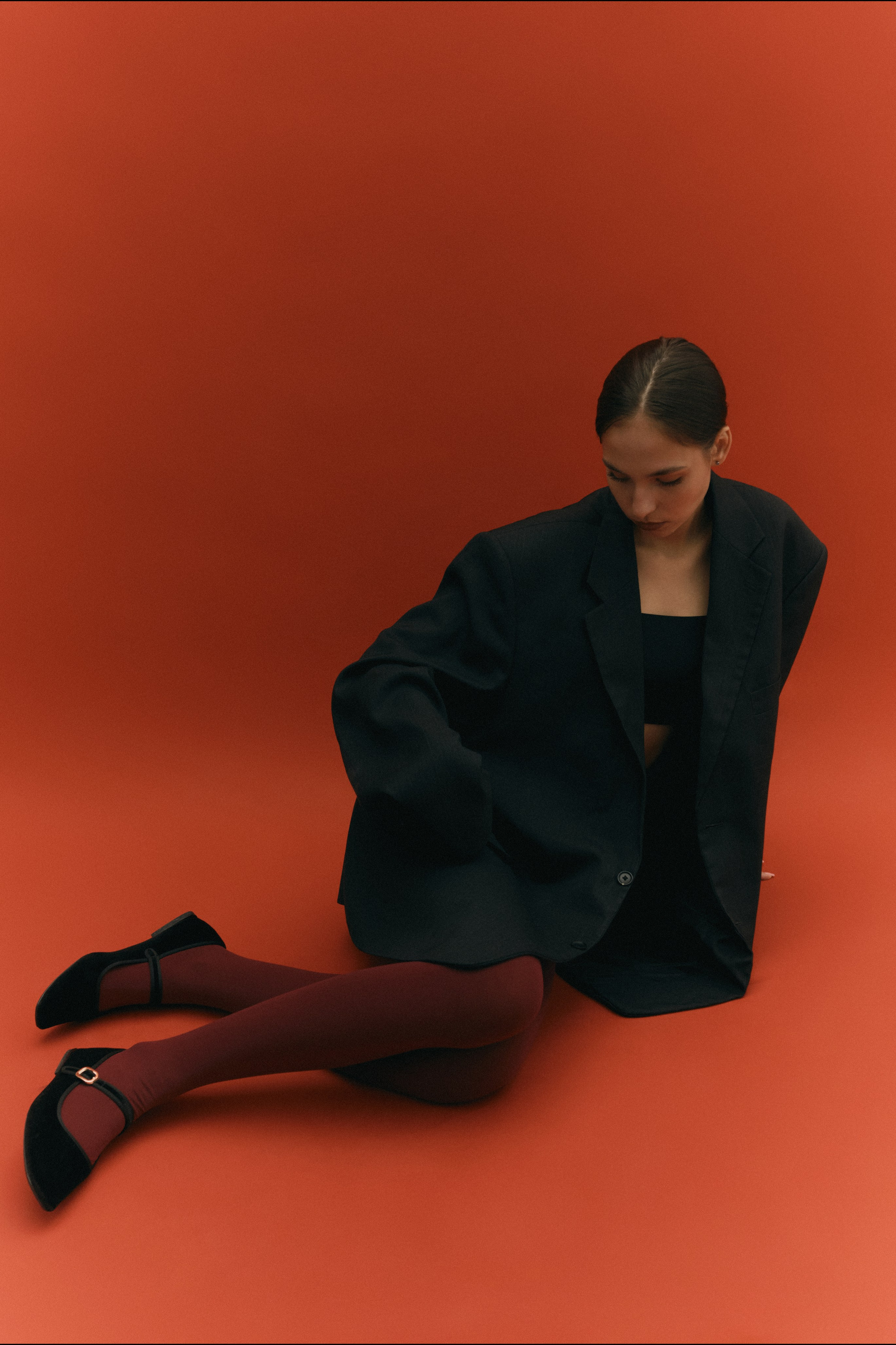 WORKS. Annie is filming