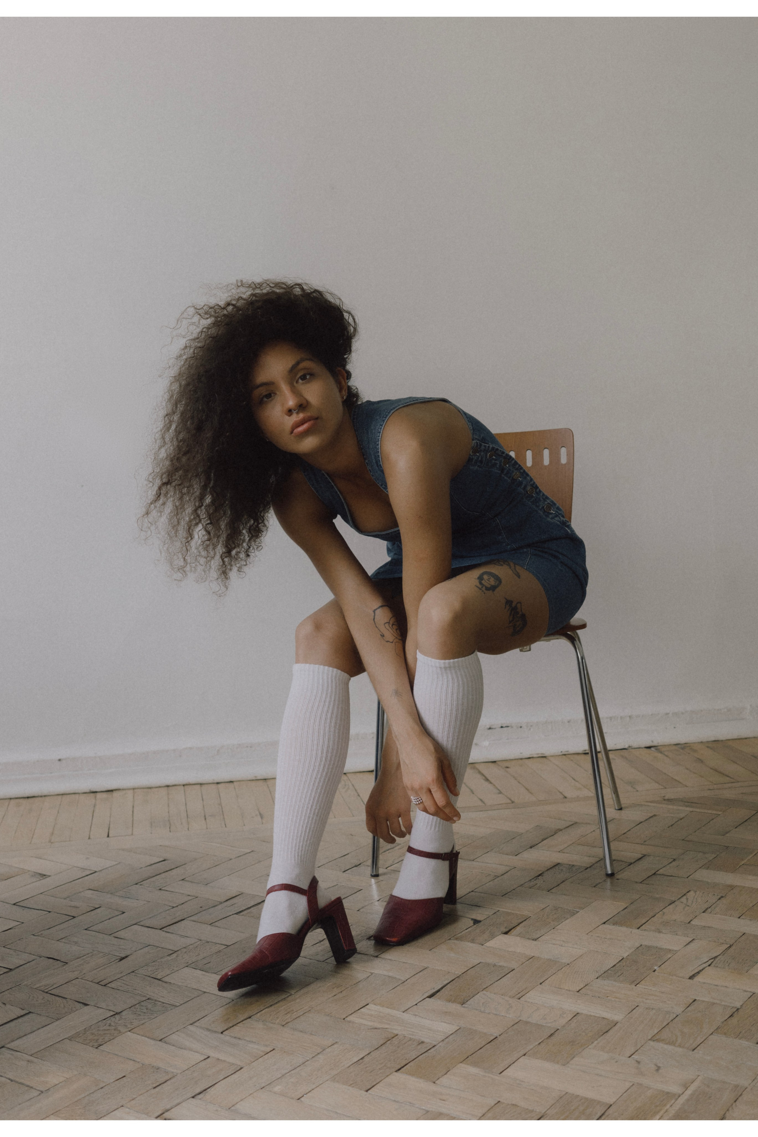 WORKS. Annie is filming