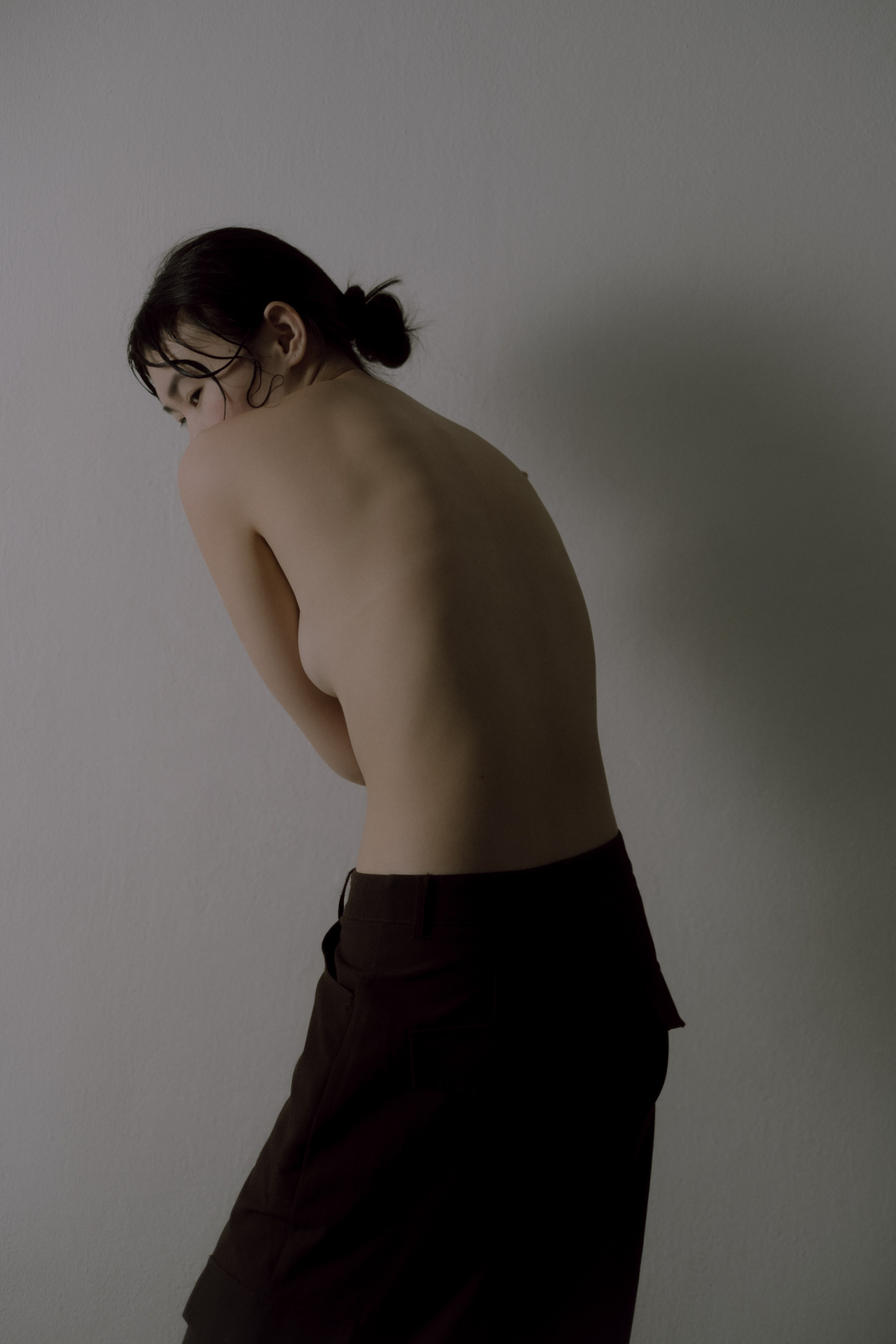 WORKS. Annie is filming