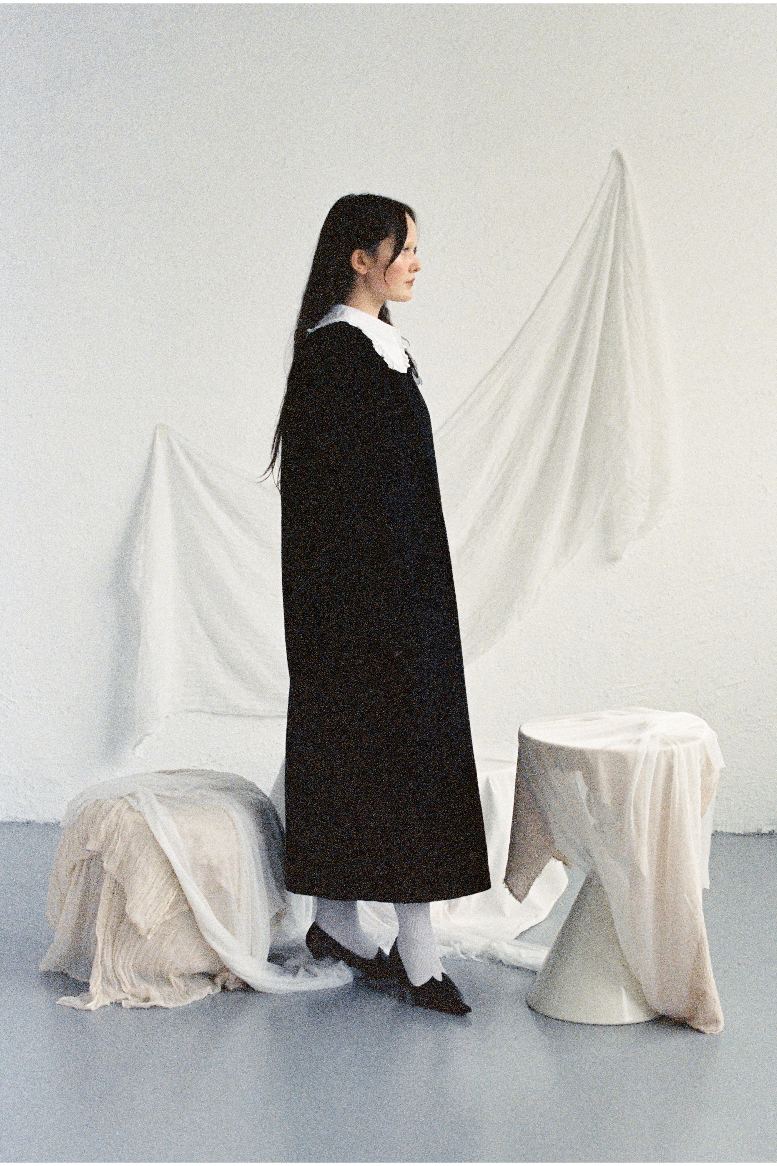 WORKS. Annie is filming