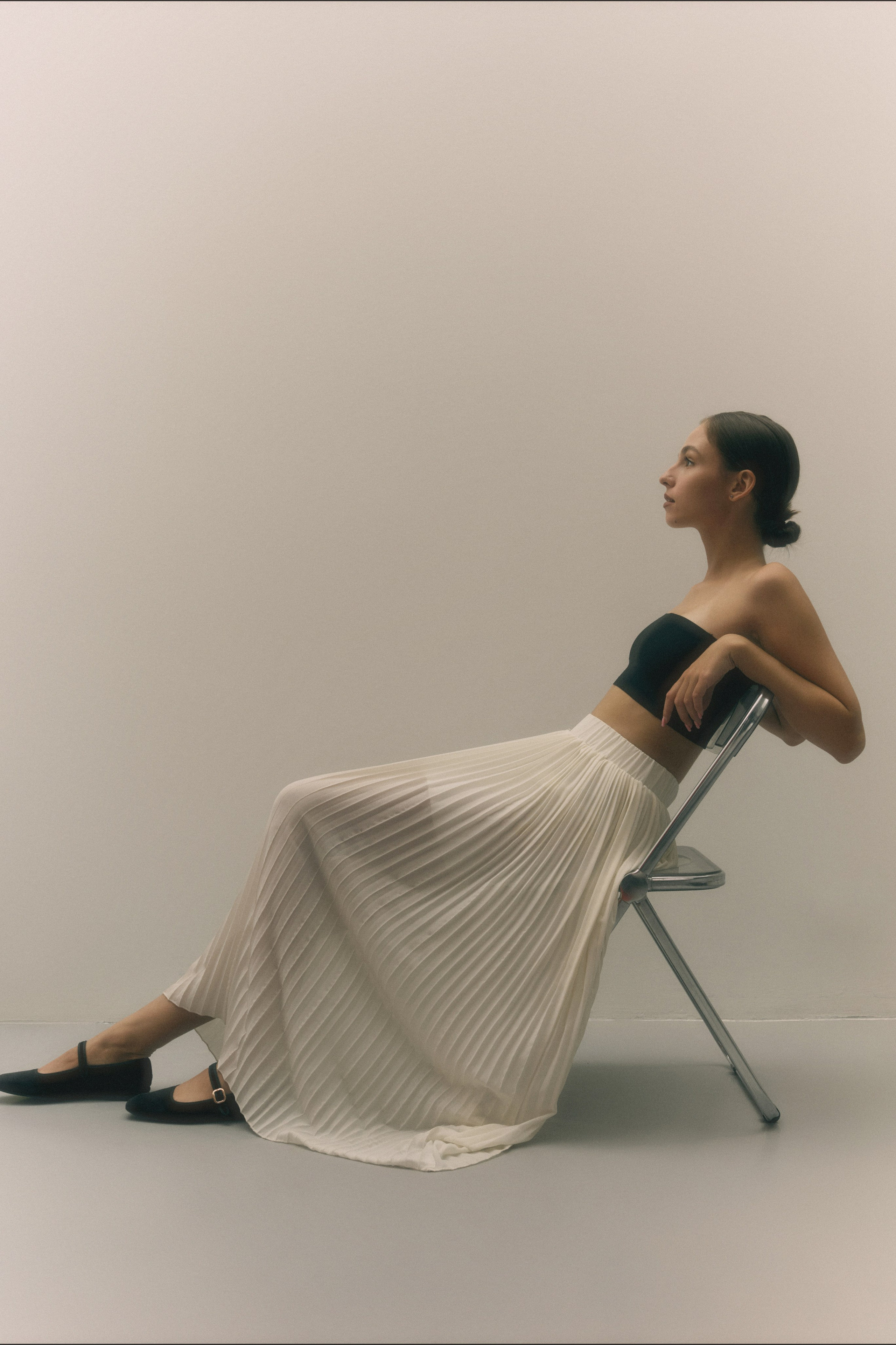 WORKS. Annie is filming