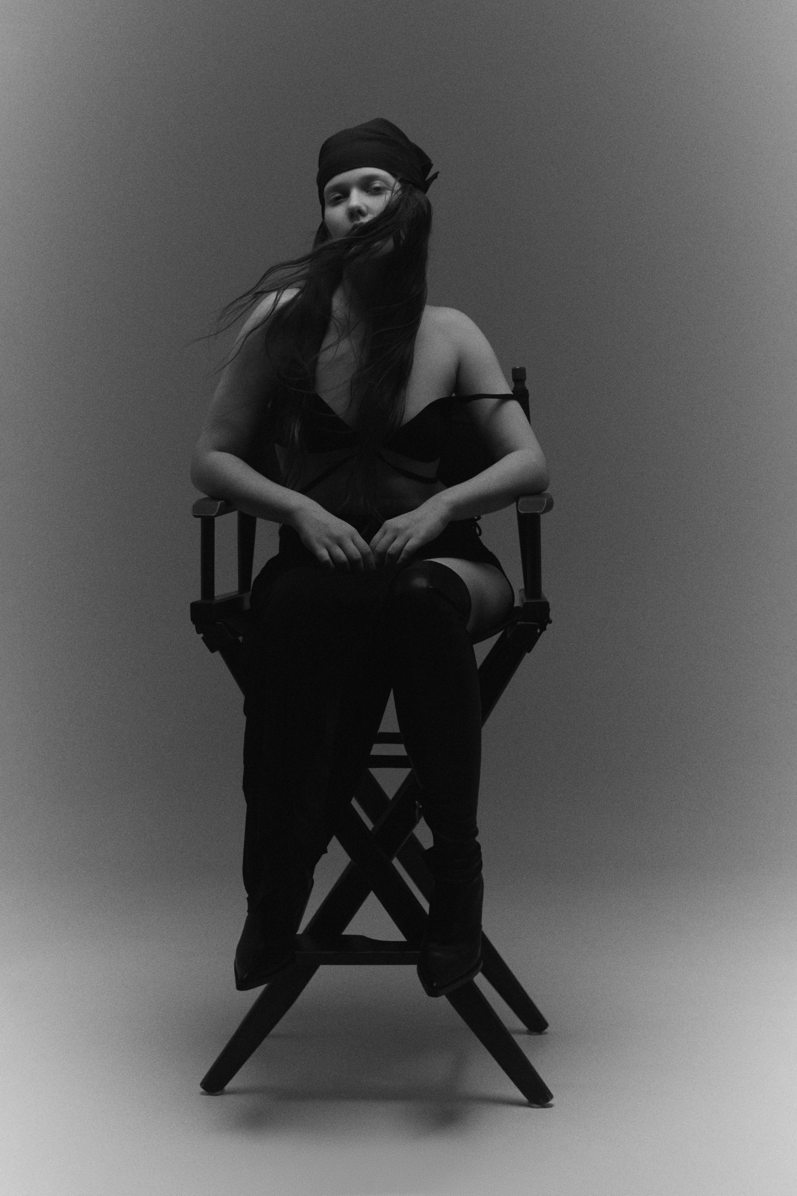 WORKS. Annie is filming