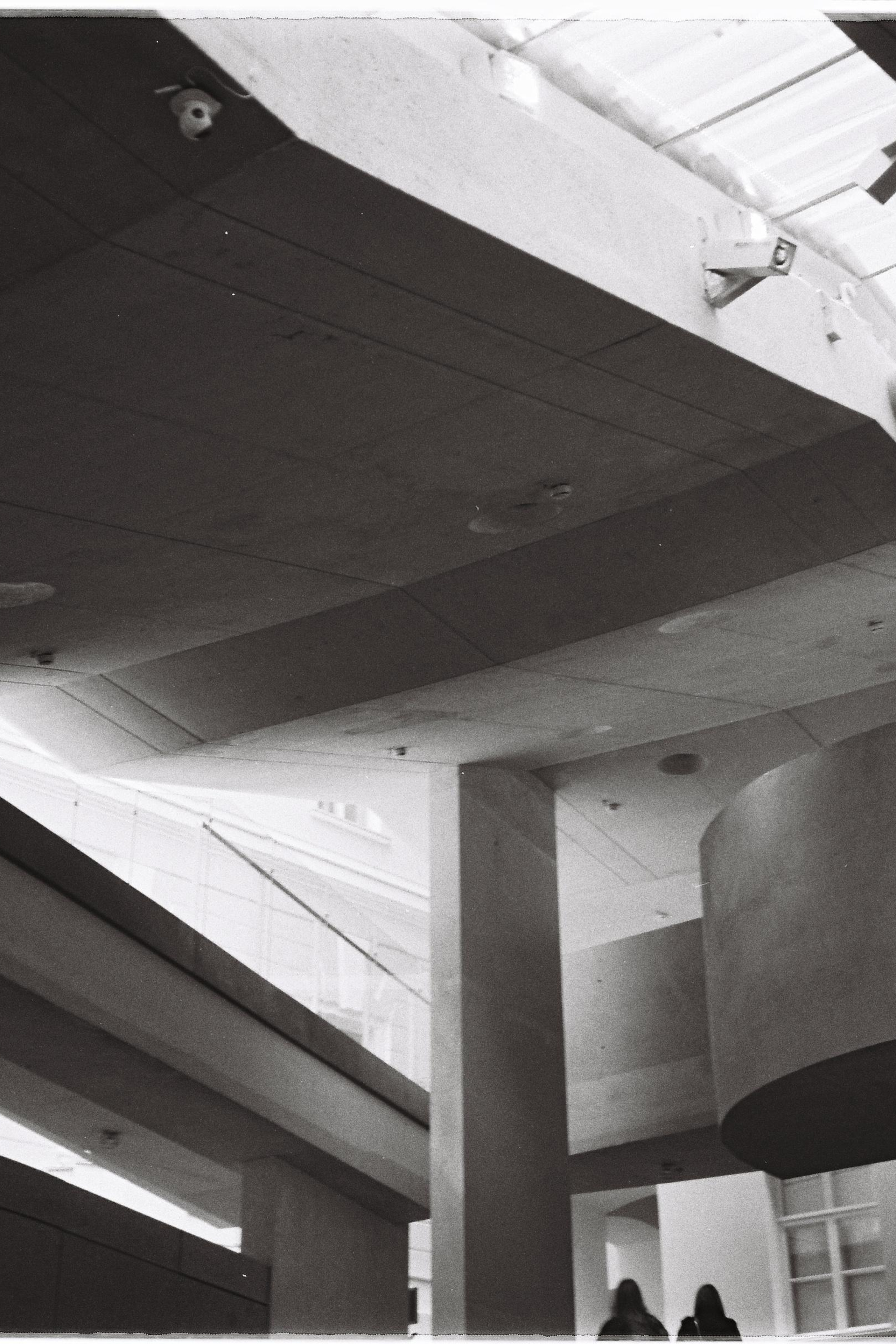 INSIDE AND OUT. Annie is filming