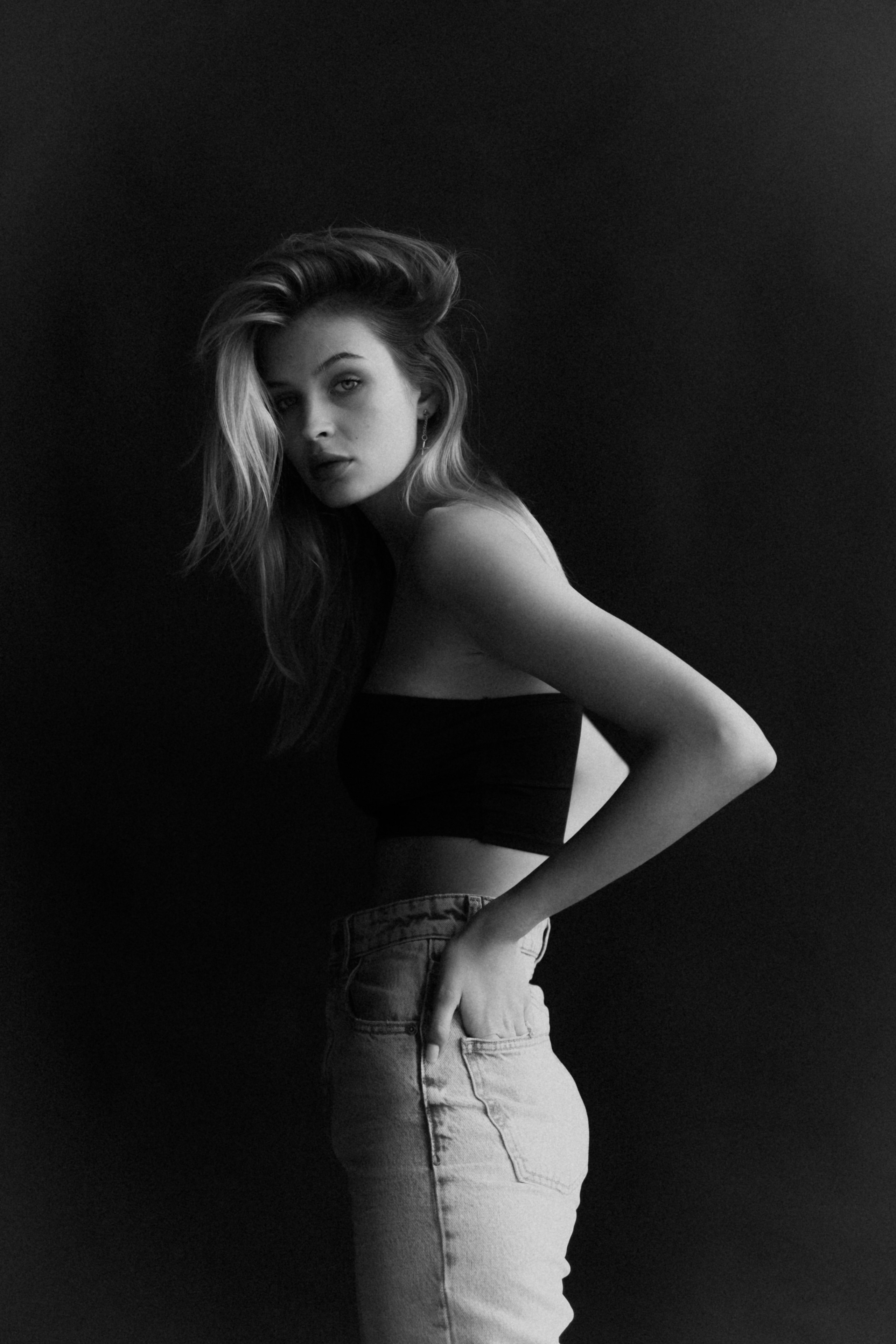 MODEL TESTS & SNAPS. Annie is filming