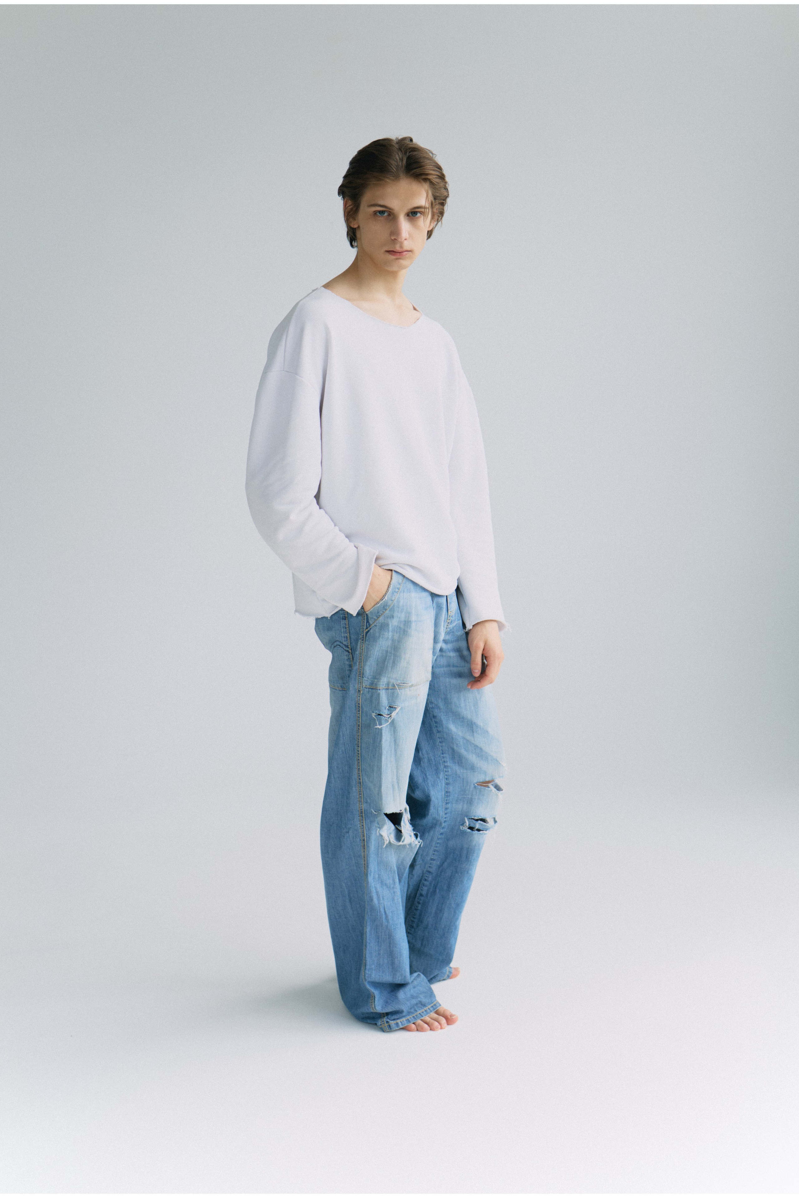 MODEL TESTS & SNAPS. Annie is filming